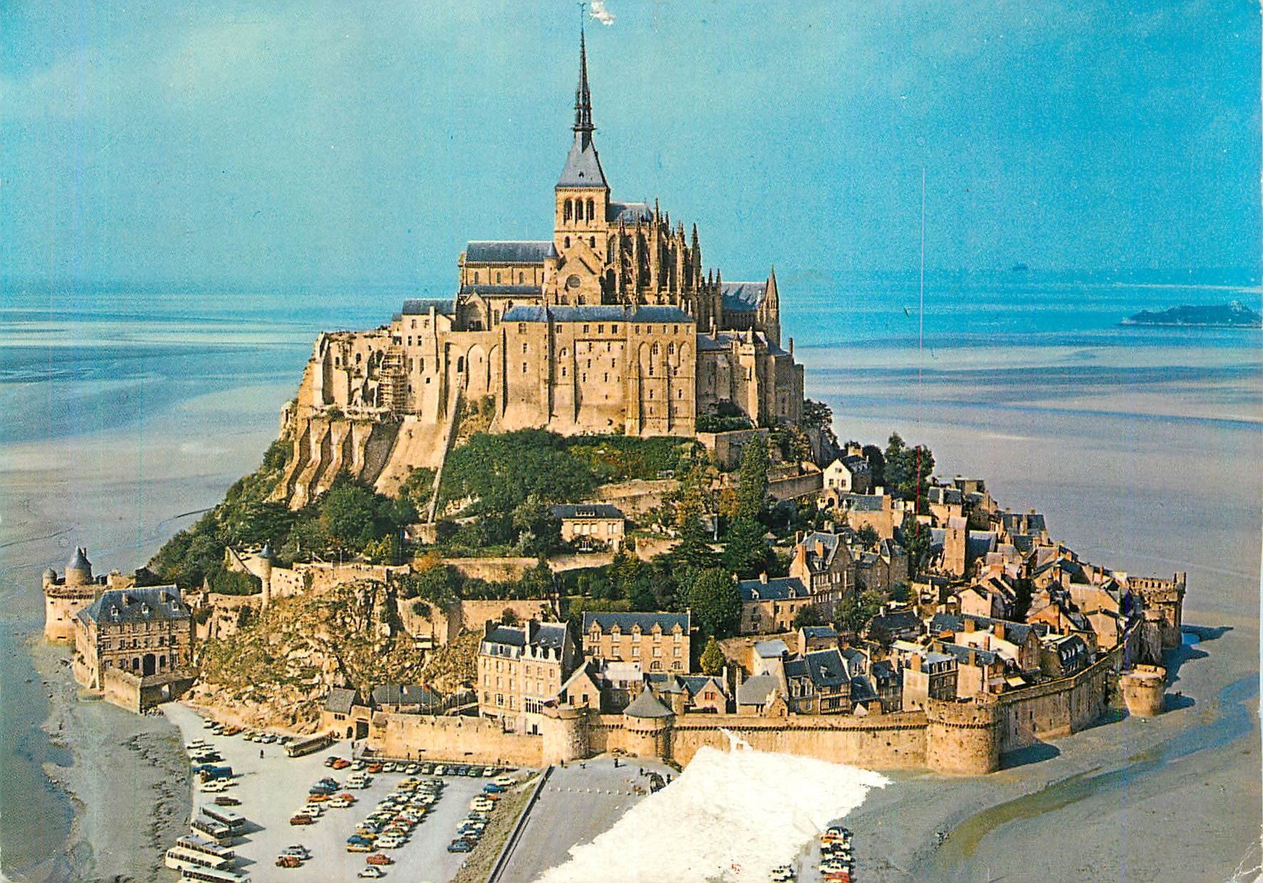 CPM Le Mont Saint Michel (Manche) Vue Aerienne