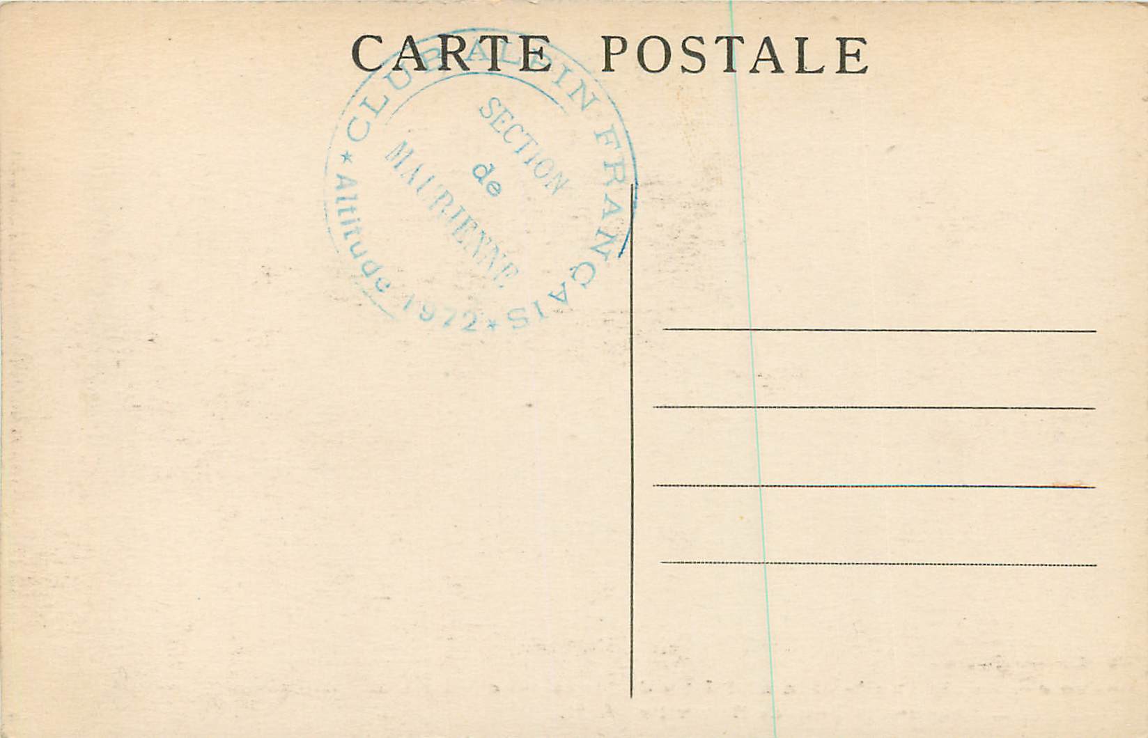 CPA Savoie Route du Glandon a St Jean De Maurienne L'Arvan et Pont d Belleville — Rückseite