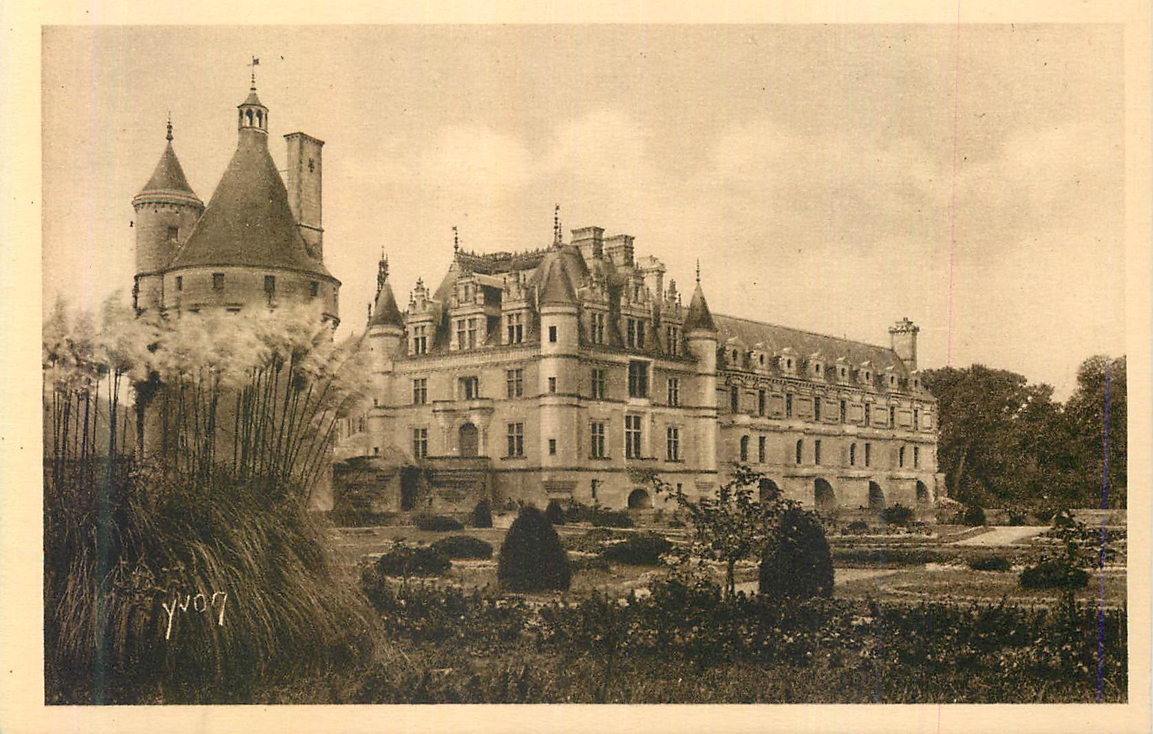 CPA Chateau de Chenonceaux Chateaux de la Loire La Douce France