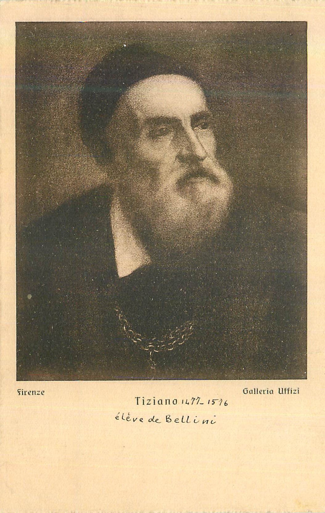 CPA Firenze Galleria Uffizi Tiziano