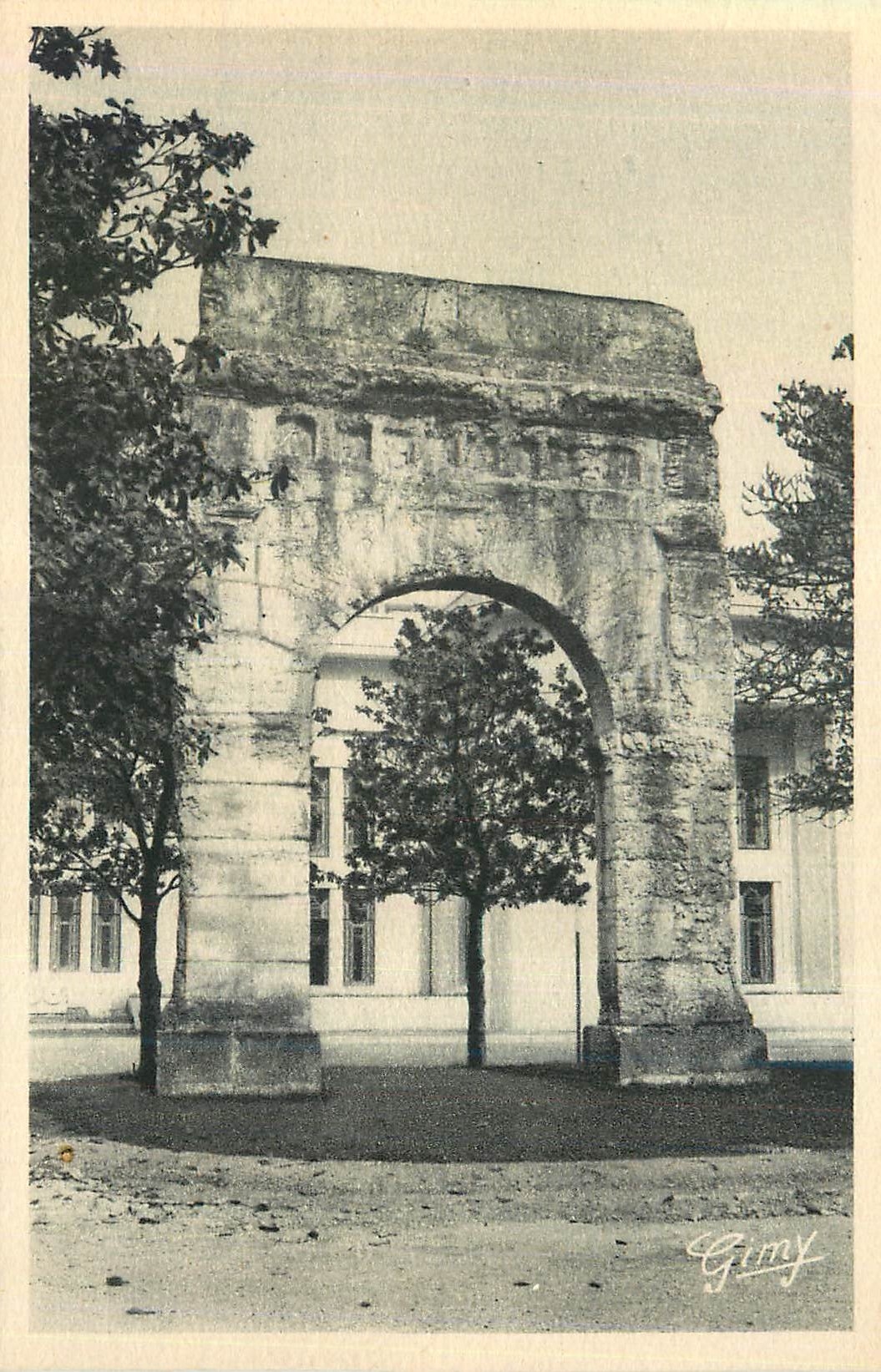CPA Aix les Bains La Savoie Pittoresque L'Arc Romain Erige au IIIe Siecle par Lucius Pompelus Campanus