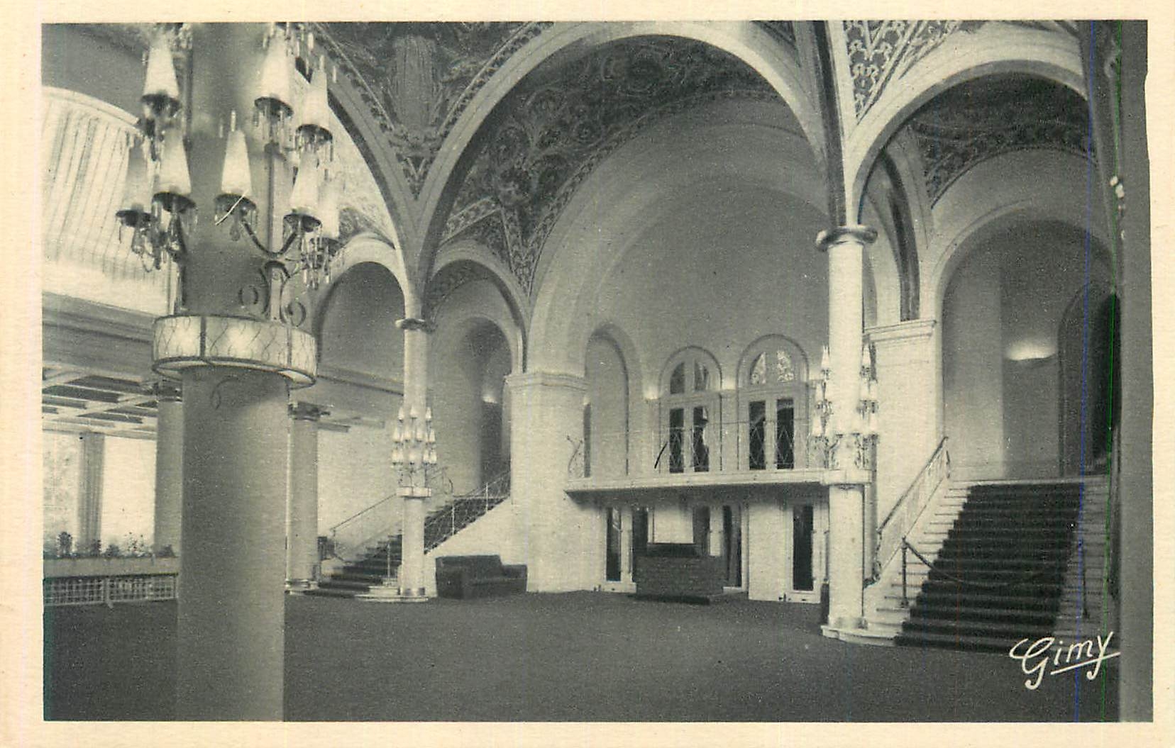 CPA Aix les Bains La Savoie Pittoresque Interieur du Grand Cercle