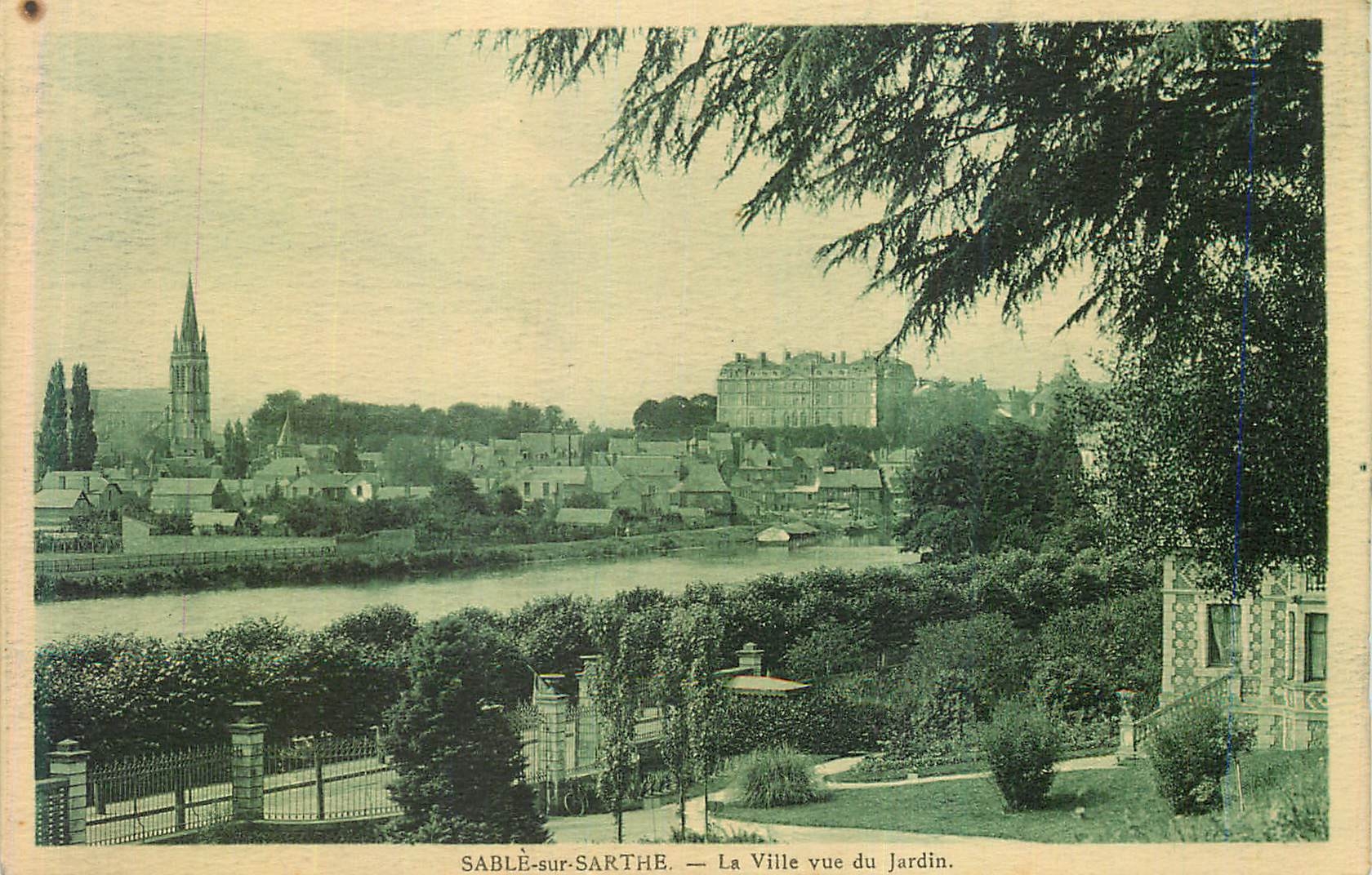 CPA Sable sur Sarthe La Ville du Jardin