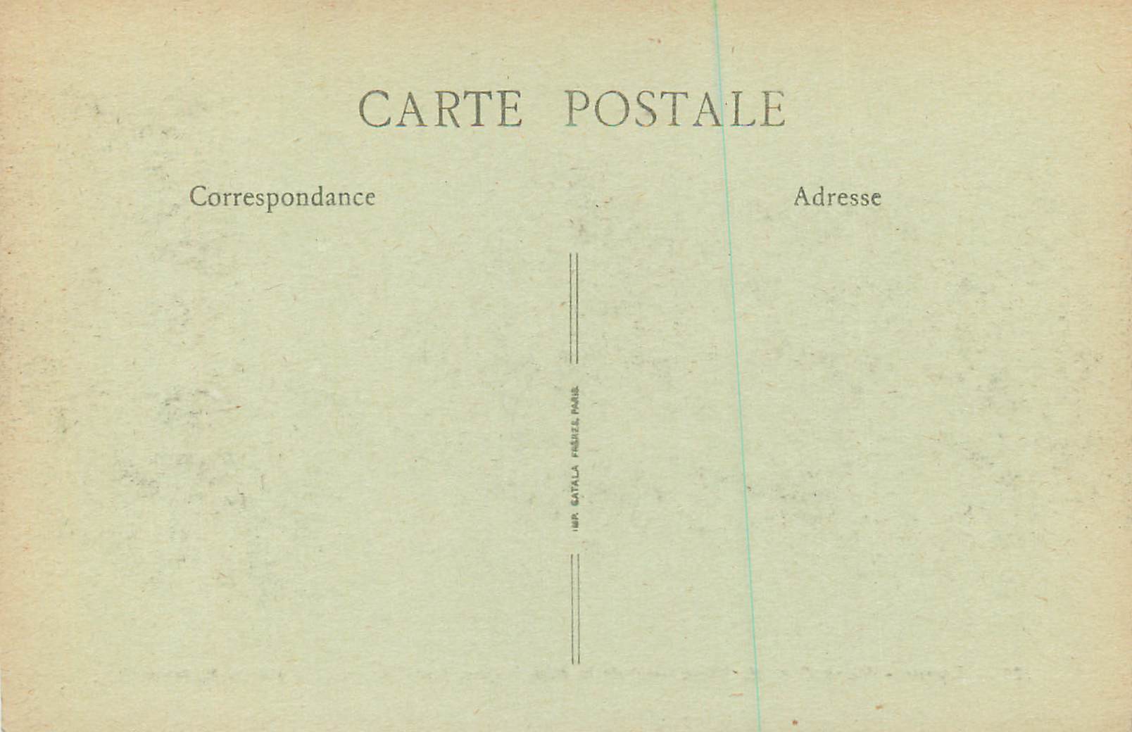 CPA Lyon Place Carnot Monument de la Republique par Peynot (1890) — Verso