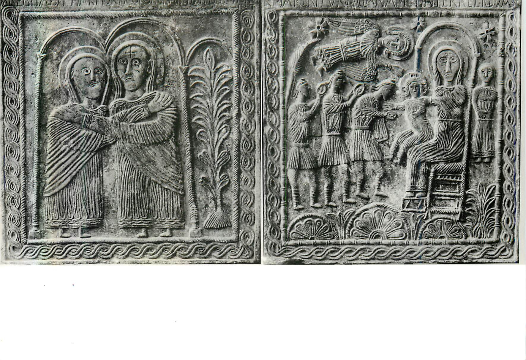 CPM Cividale Museo Cristiano Duomo La Visitazione L'Adorazione dei Magi