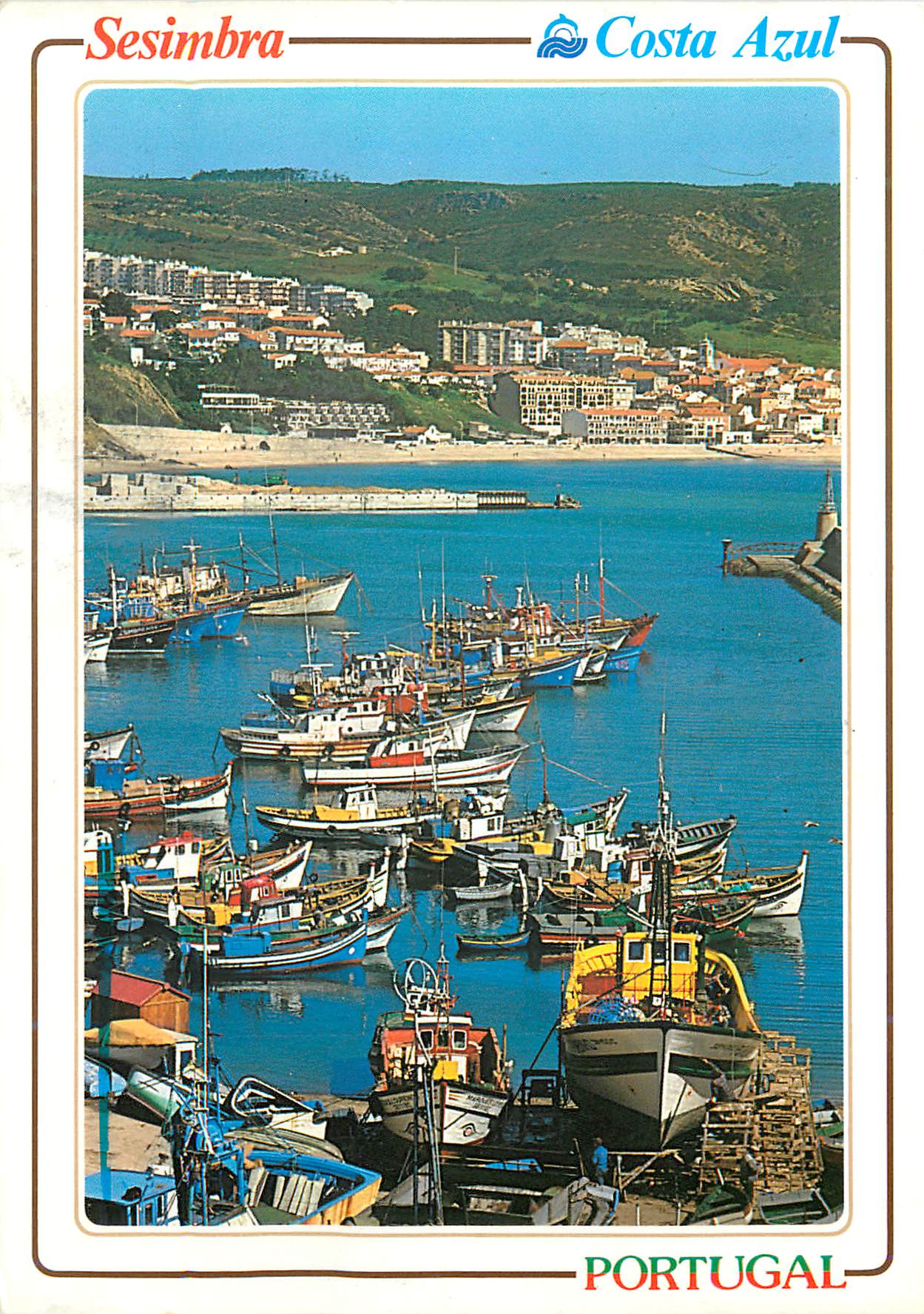 CPM Sesimbra Costa Azul Portugal Bateaux de peche