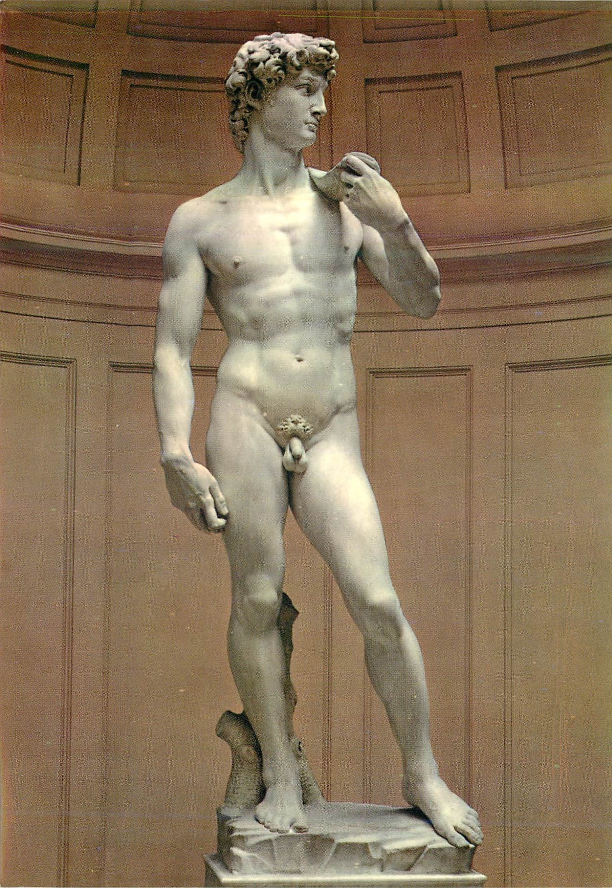 CPM Firenze La Galeria Accademia Le David de Michelangelo