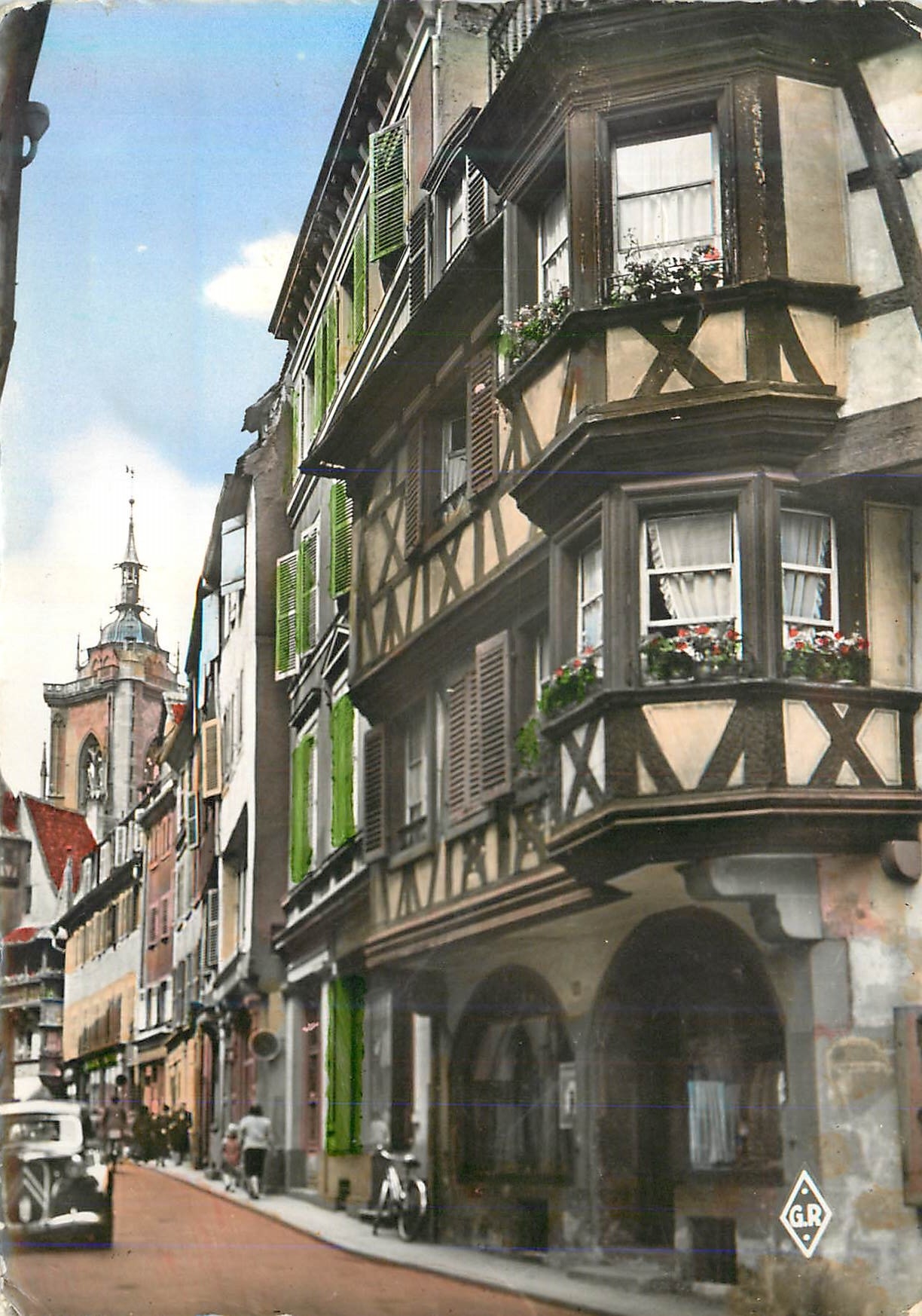 CPM Colmar (Haut Rhin) Vieilles Maisons Alsaciennes