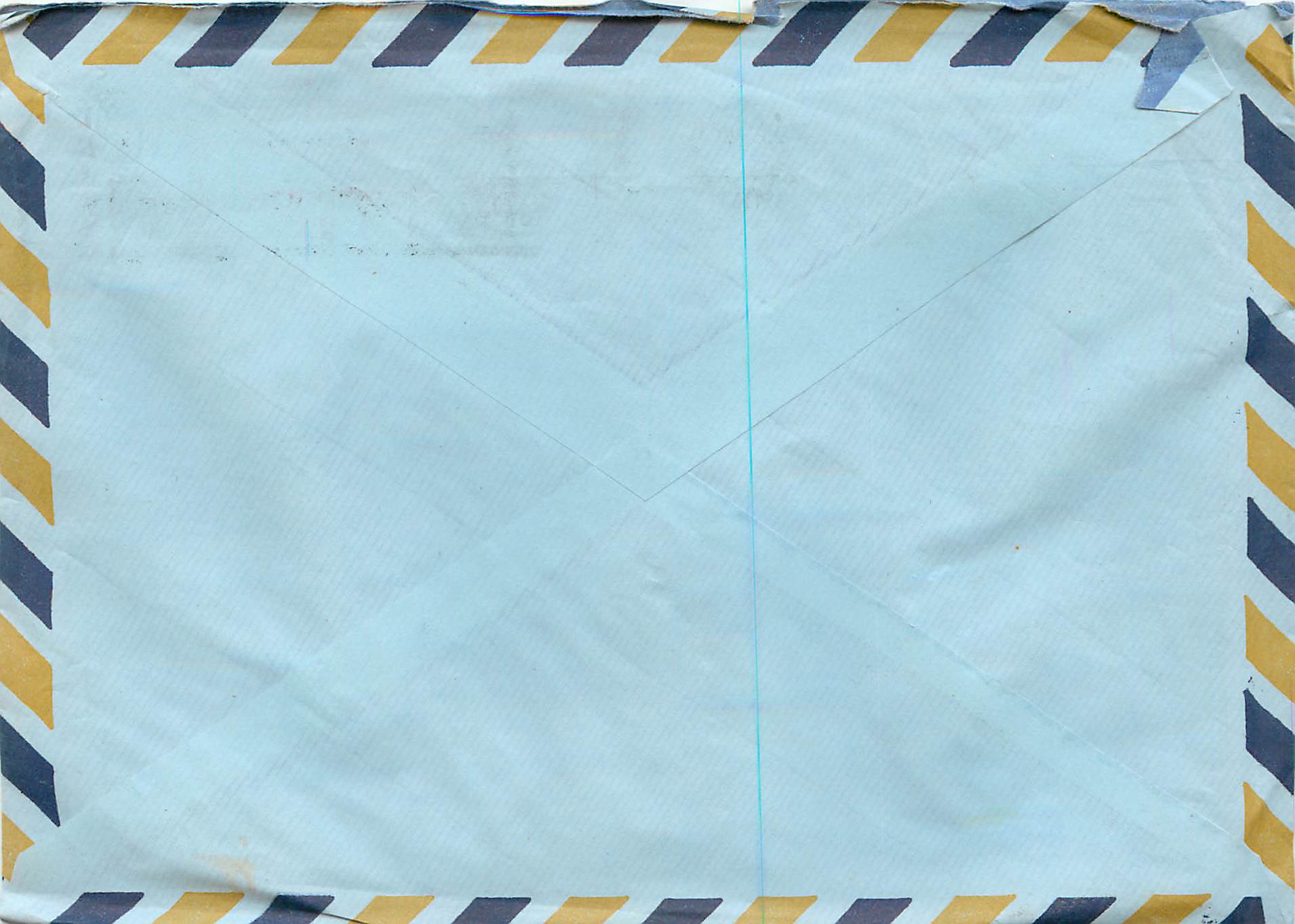 Lettre Thailande Bangkok 1971 pour Corbol L'Orgueilleux Besancon — Rückseite