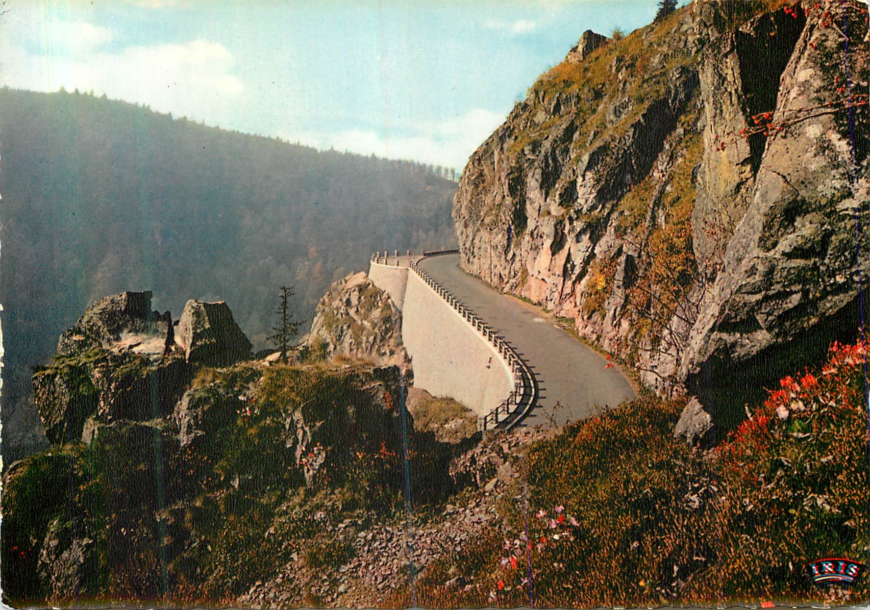 CPM Les Hautes Vosges La Schlucht La Route de Munster