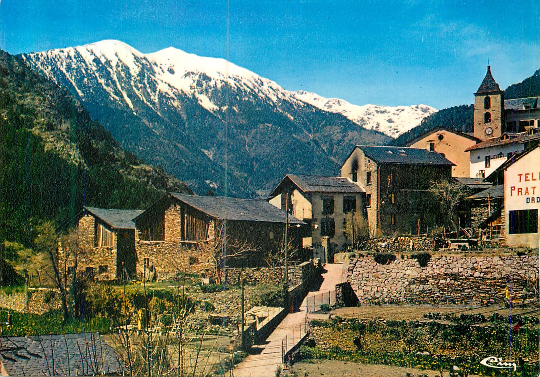 CPM Village Typique d'Ordino (Andorra)