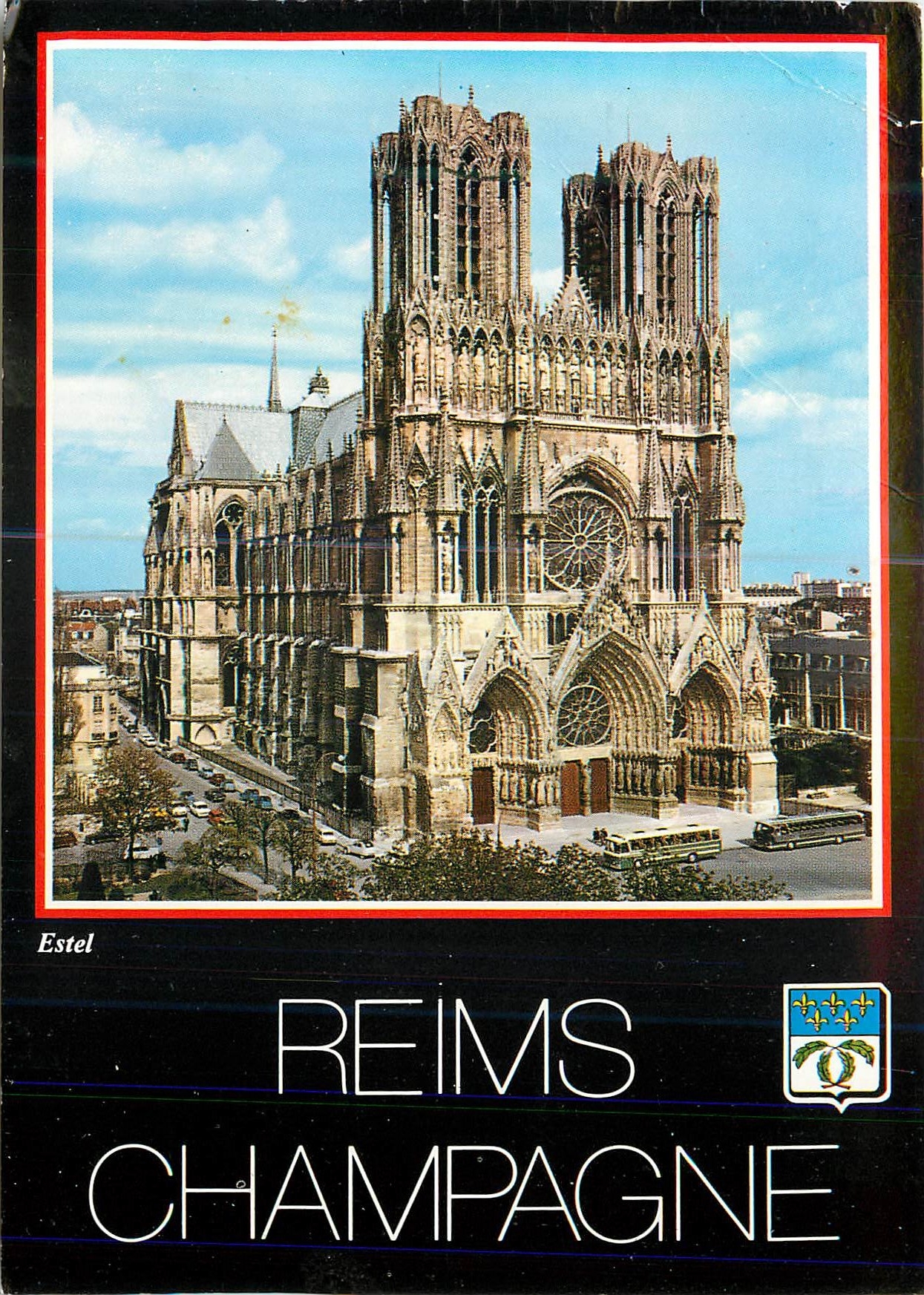 CPM Reims Champagne La Cathedrale Notre Dame