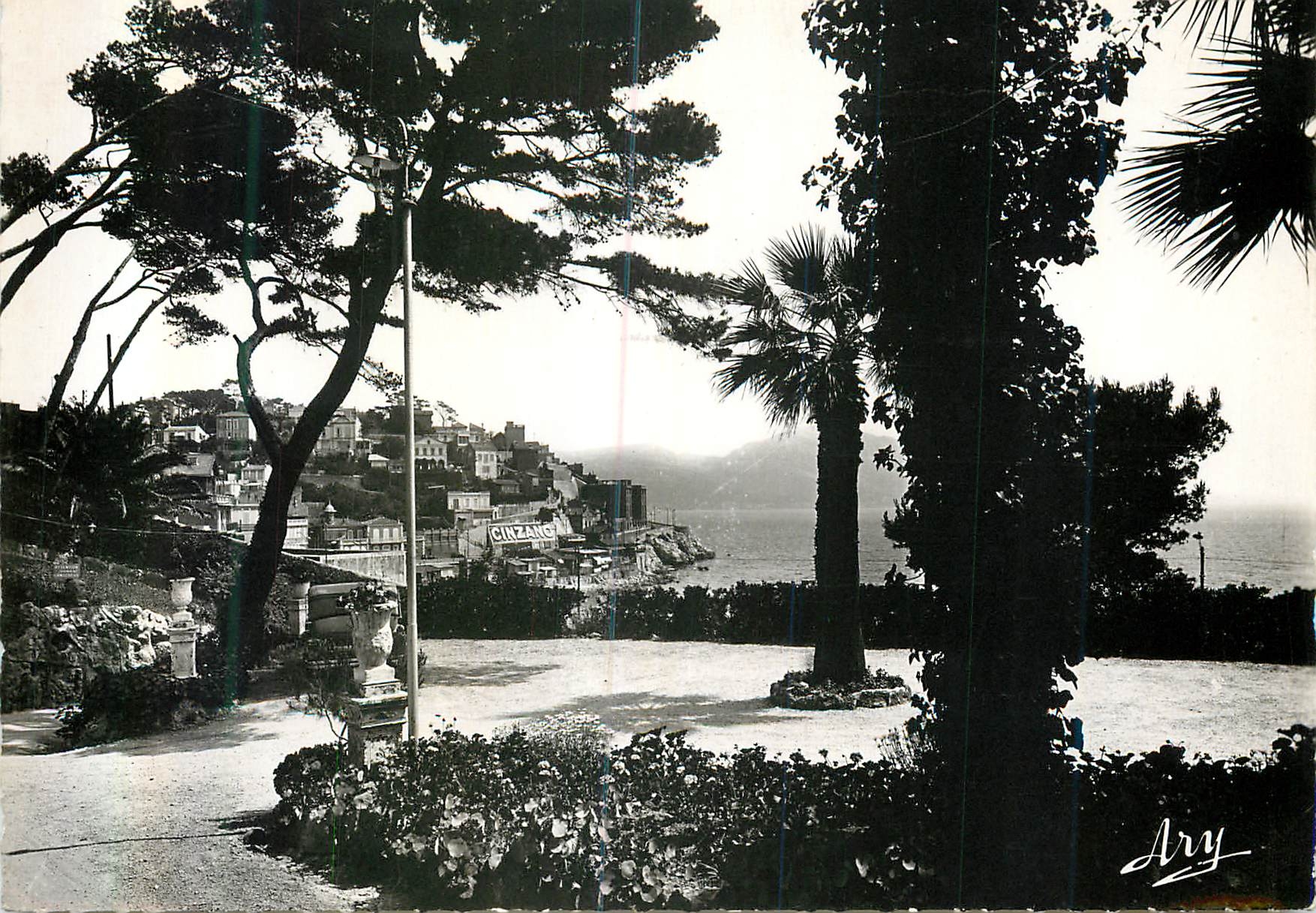 CPM Marseille Promenade de la Corniche Anse du Prophete