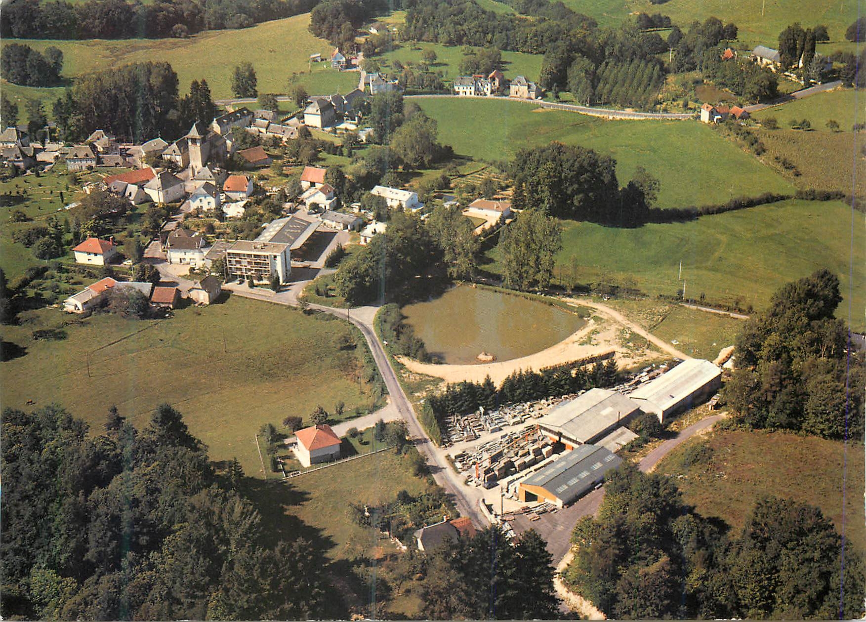 CPM La Graniterie Correzienne Albert Treille et Fils St Germain les Vergnes