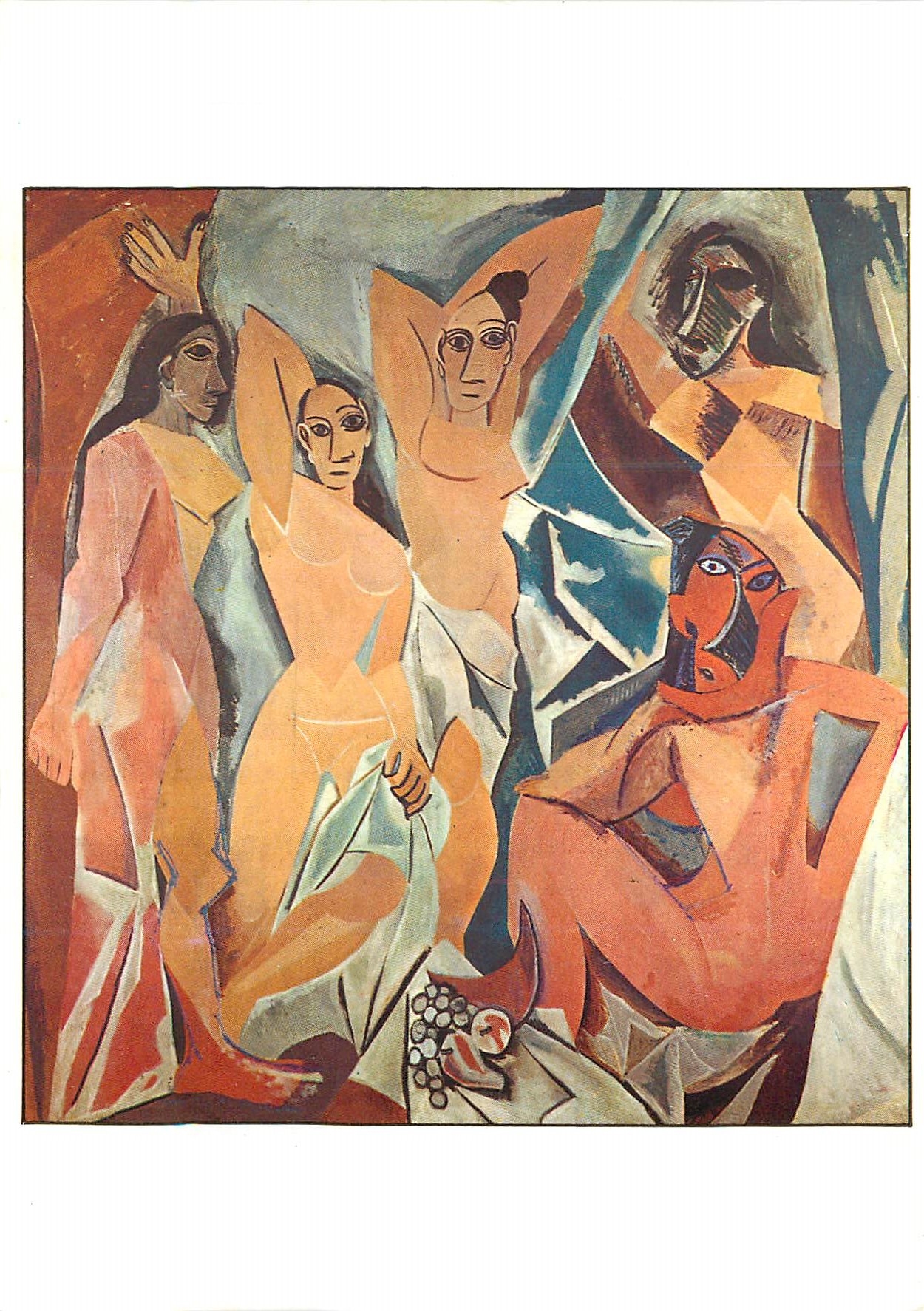CPM Les Demoiselles d'Avignon Picasso (Pablo Ruiz Blasco Y Picasso dit Pablo)