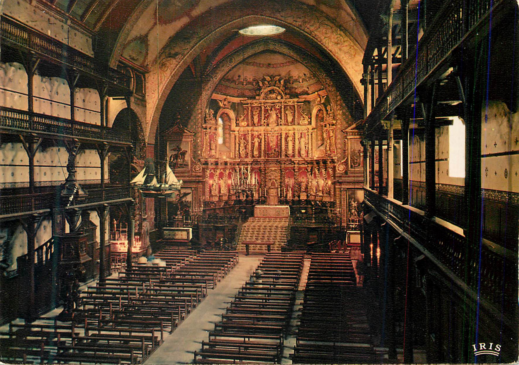 Église Saint-Jean-de-Luz — mariage de Louis XIV et de l'infante d'Espagne — IRIS