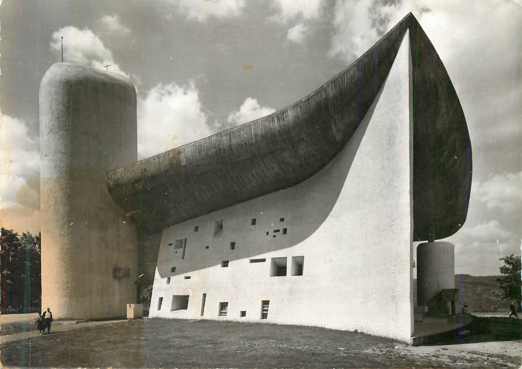 CPM Ronchamp (Hte Saone) Chapelle de Notre Dame La Face Sud Le Corbusier