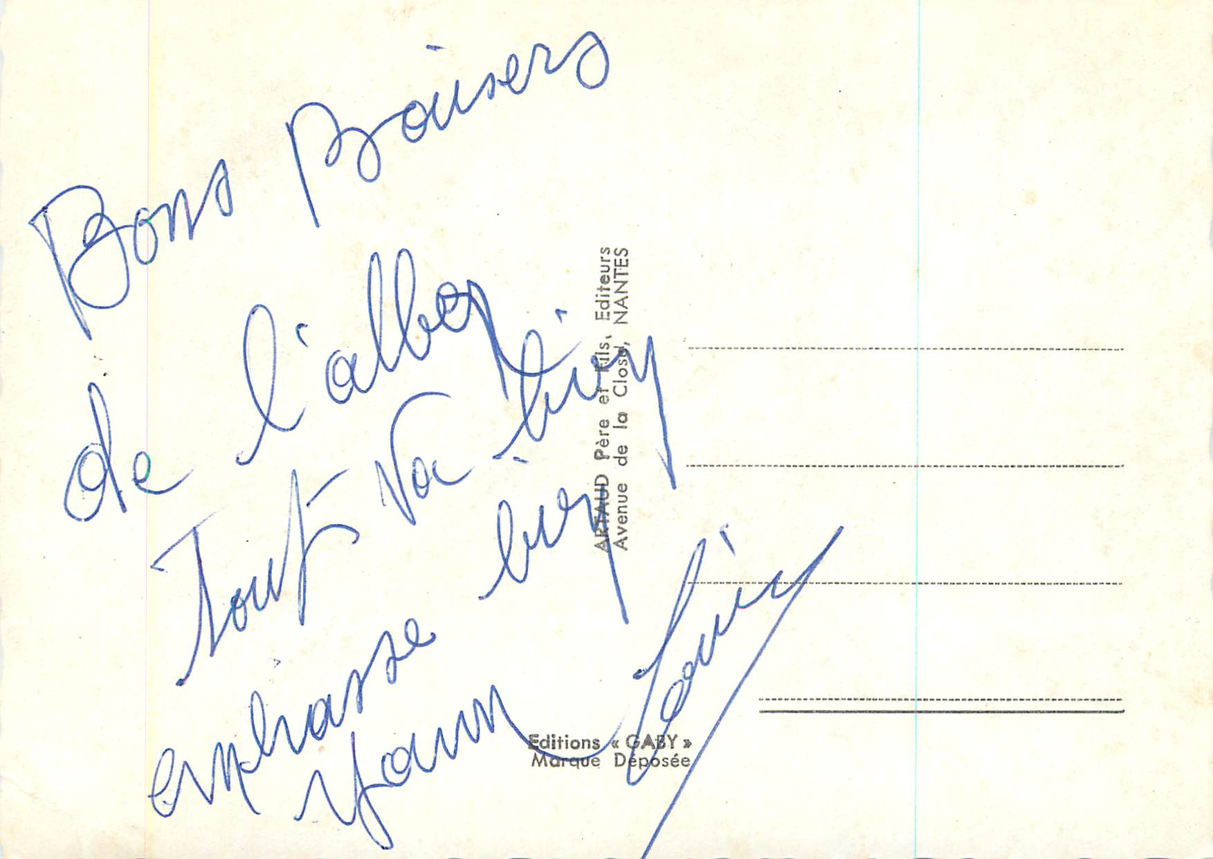 CPM Souvenir de l'Aber Wrac'h Phare de Saint Antoine Le port Vue generale La plage des anges Ile Vierge Anse de Paluden — Rückseite