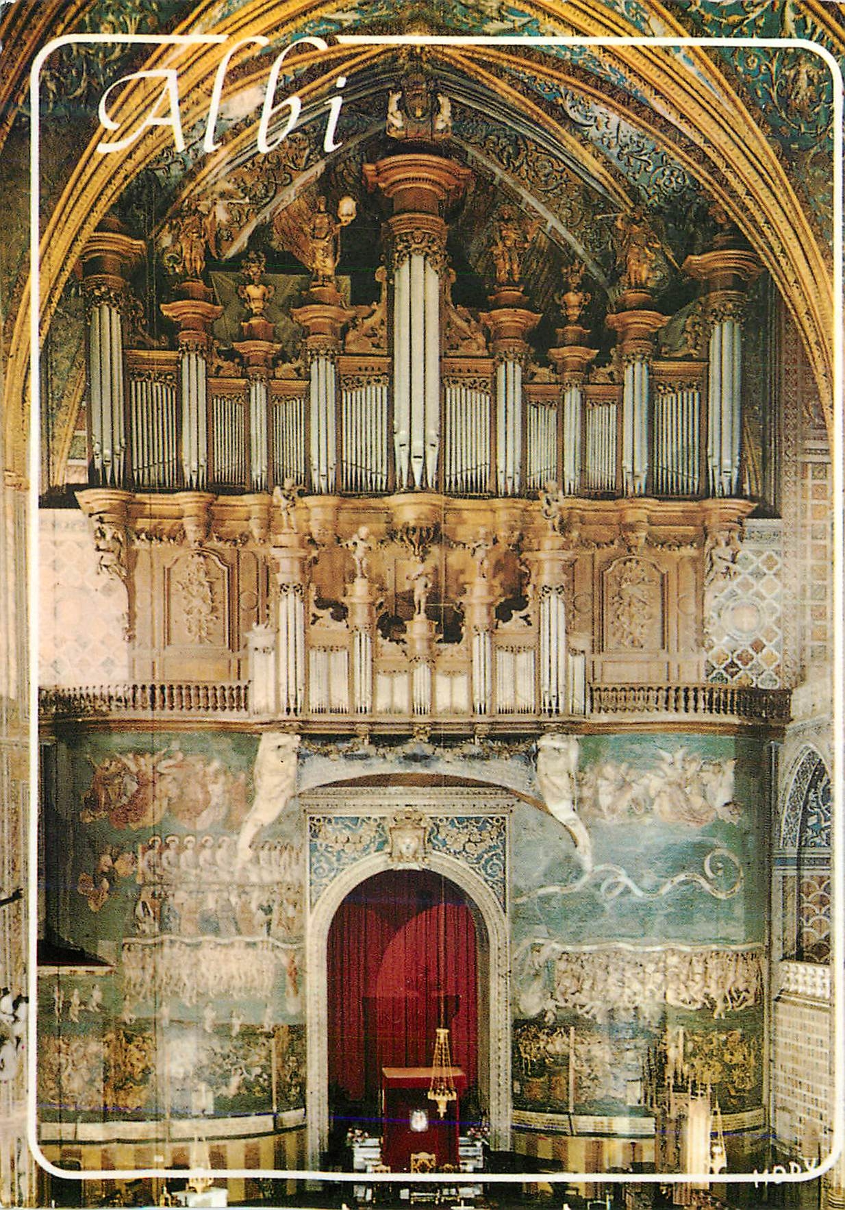 Albi — Intérieur de la Basilique Sainte-Cécile — Éditeur MOPY