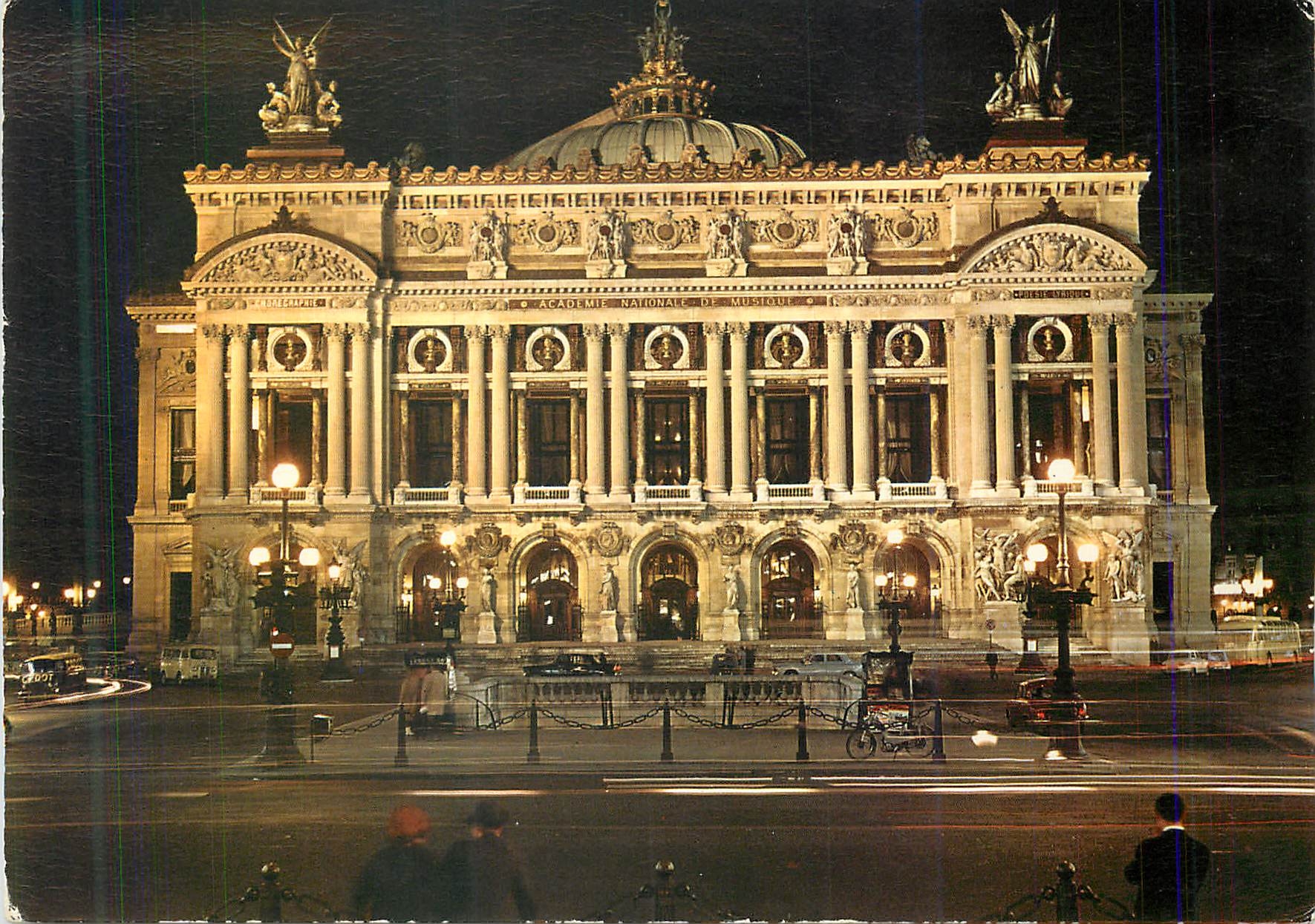 CPM Paris la Place de l'Opera