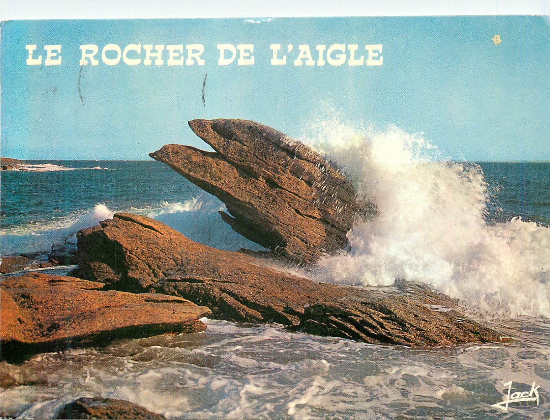 Le Rocher de l'Aigle — Saint-Pierre-Quiberon — Éditions d'Art 'JACK' n°22700