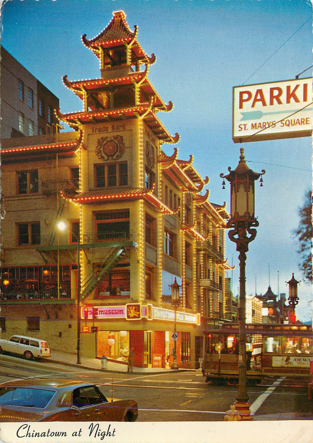 CPM San Francisco's Chinatown at Night Chine China