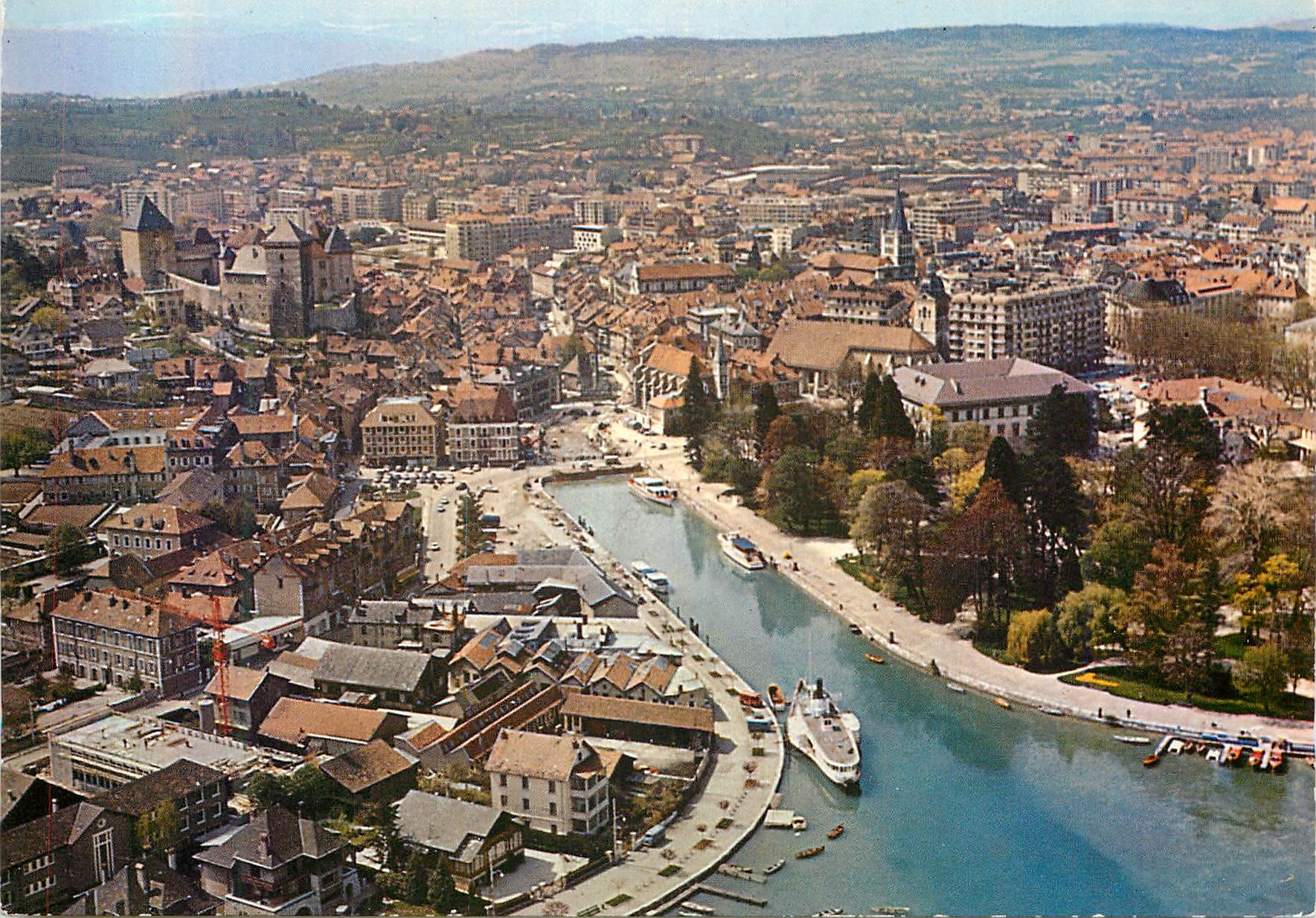 Annecy — Vue générale aérienne — Édition CUCG