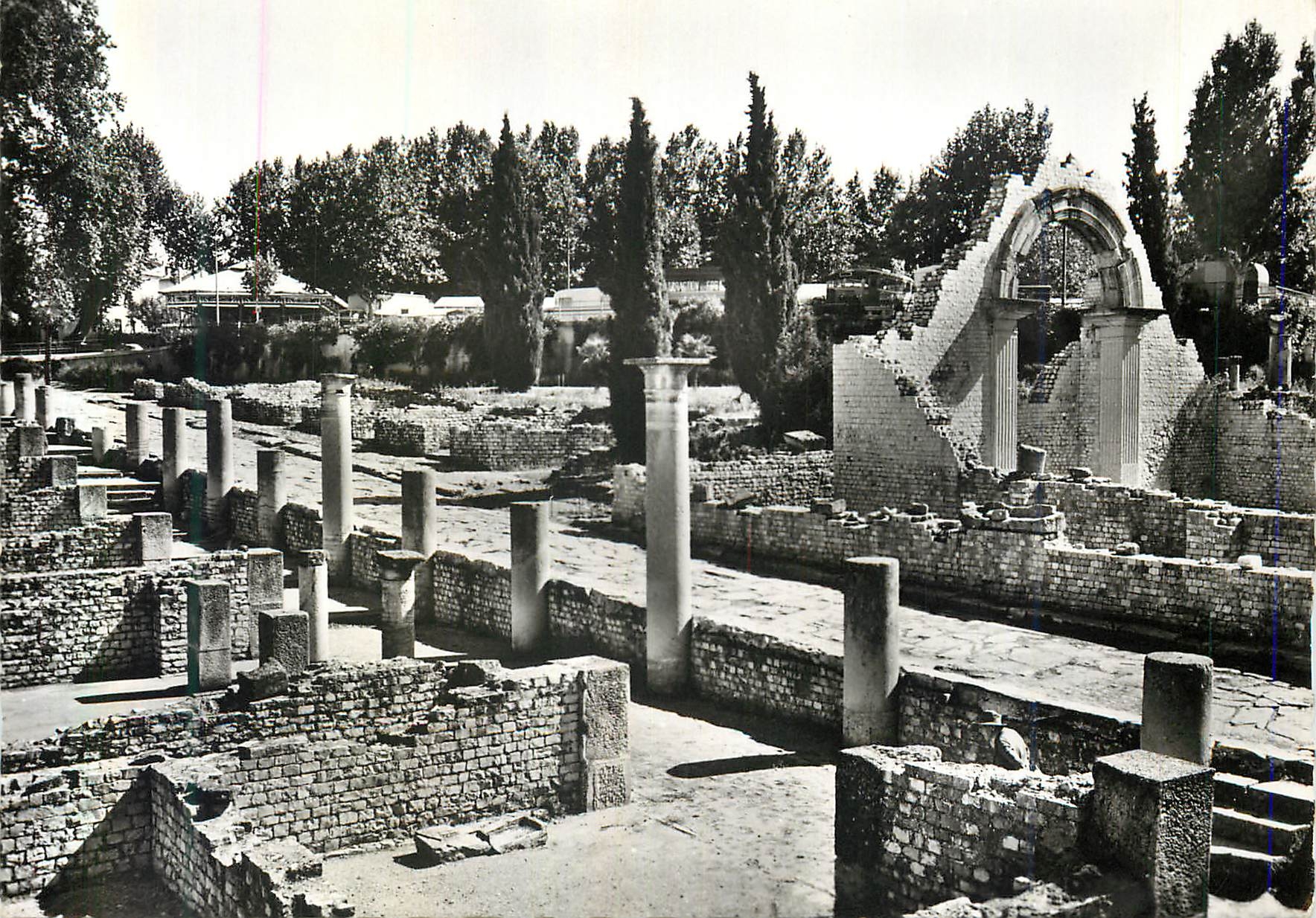CPM Vaison la Romaine Vestiges Romains Ruines de Glanum