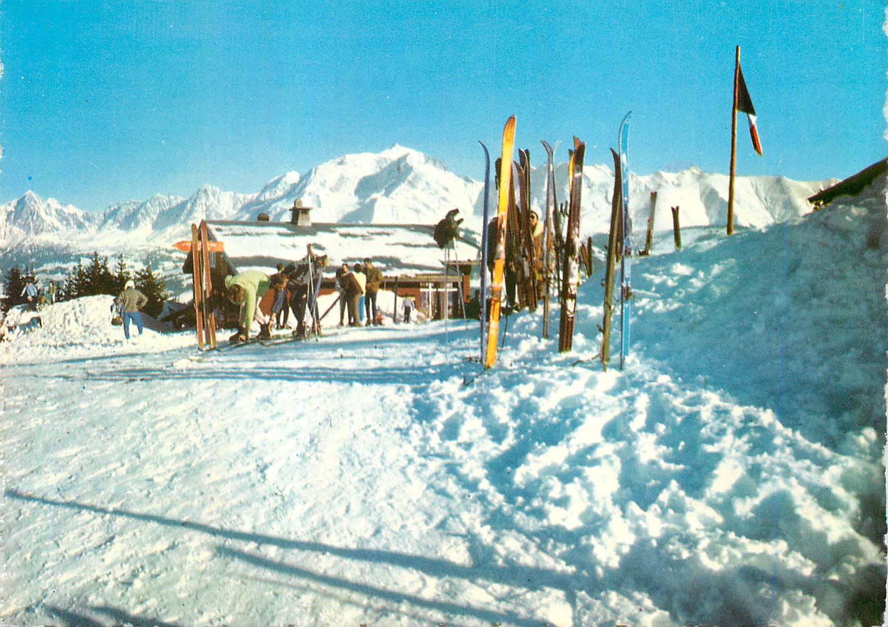 CPM Mont d'Arbois Mont Joux (Haute Savoie) alt 1829m 2000m