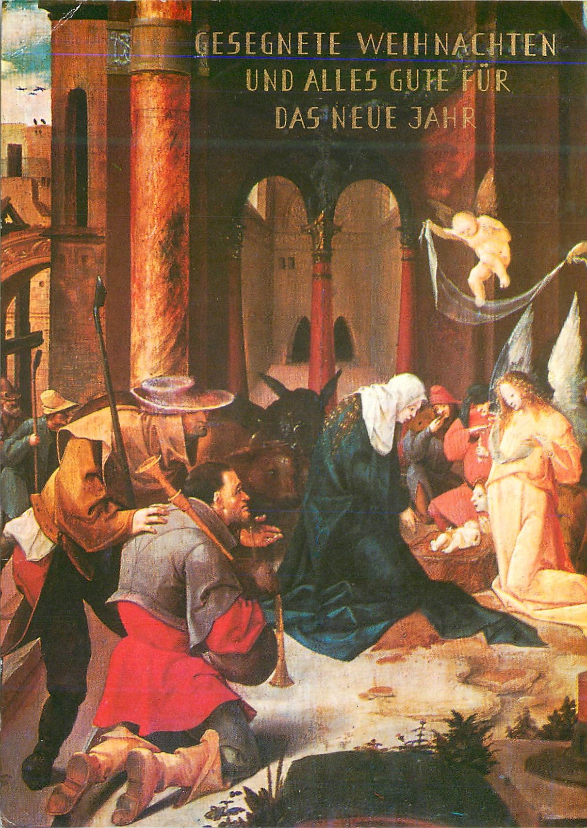 Anbetung der Hirten — JAN WELLENZ DE COCK, 1520 — Paul Zocke Berlin