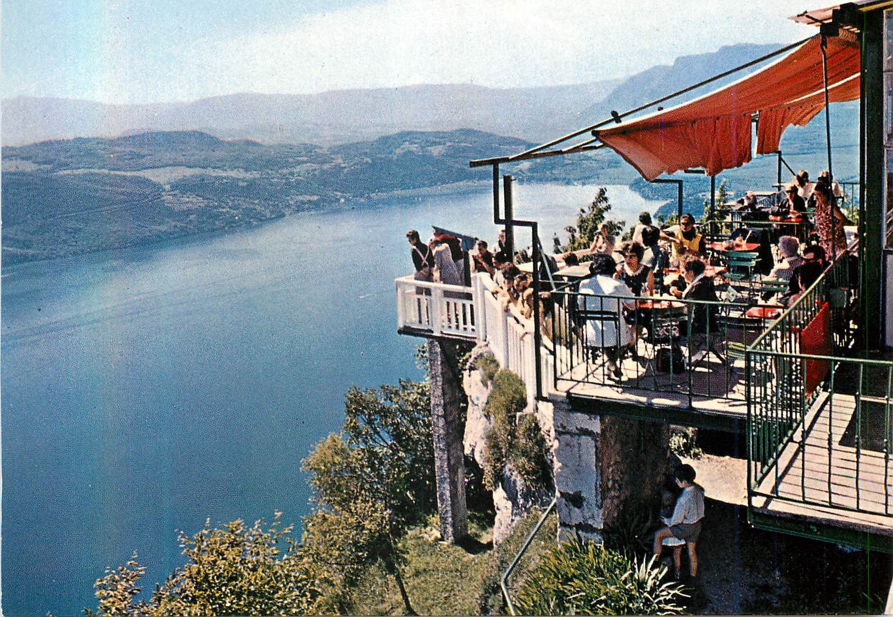 CPM St Germain la Chambotte alt 940m Terrasse du Restaurant de la Chambotte