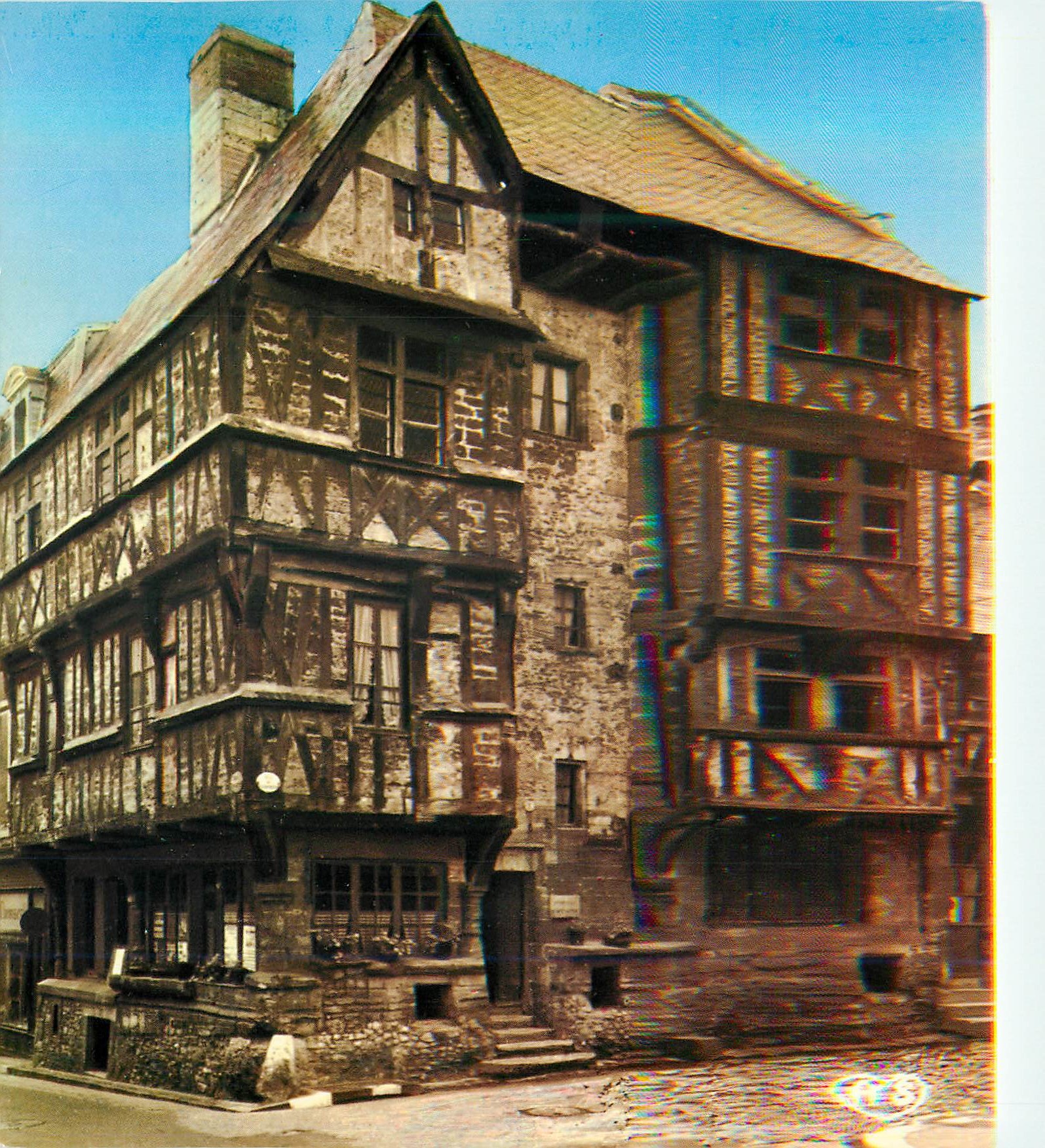 Bayeux — House of the 15th century, rue Saint-Martin — ARTAUD Frères, Nantes