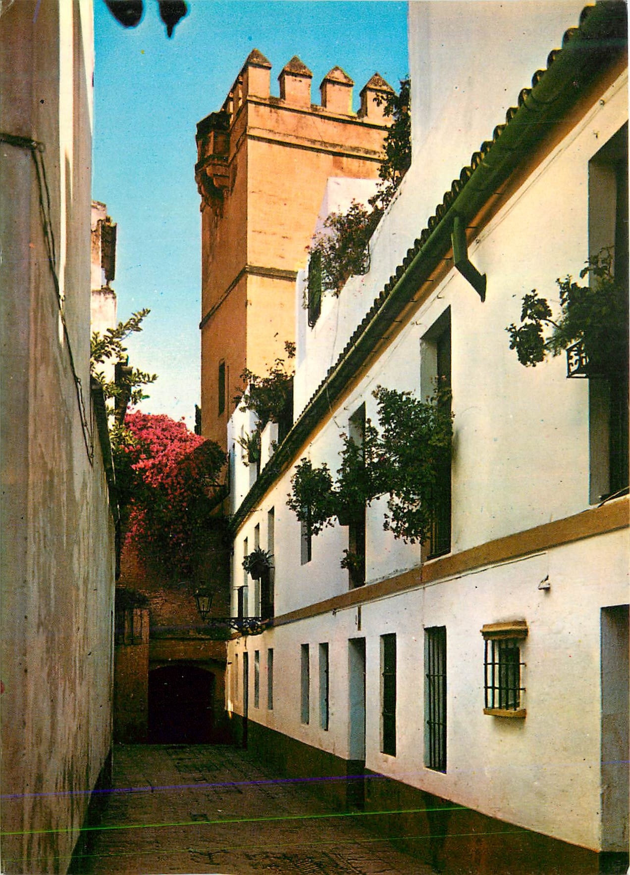 Seville — Callejón de Judería — Heliotipa Artística Española, n° 1004