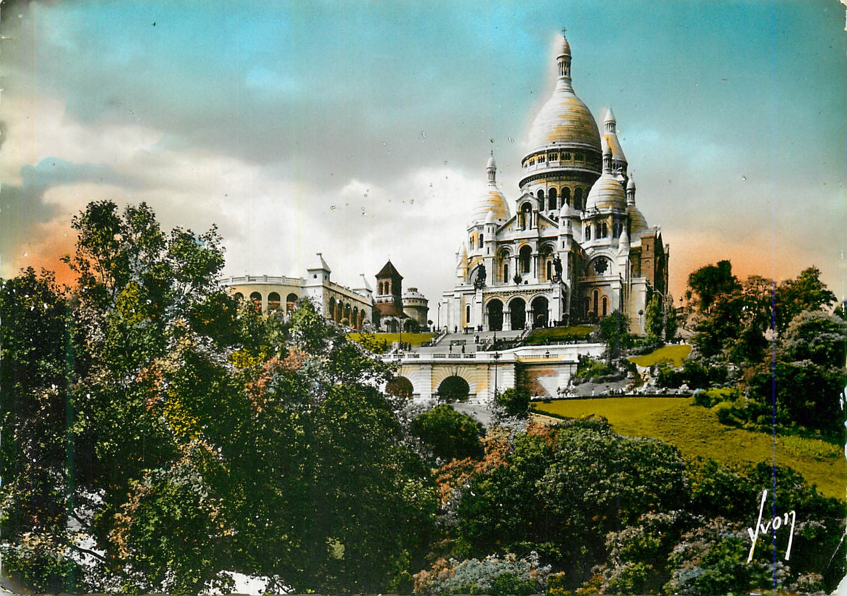 CPM Paris en Flanant Basilique du Sacre Coeur de Montmartre