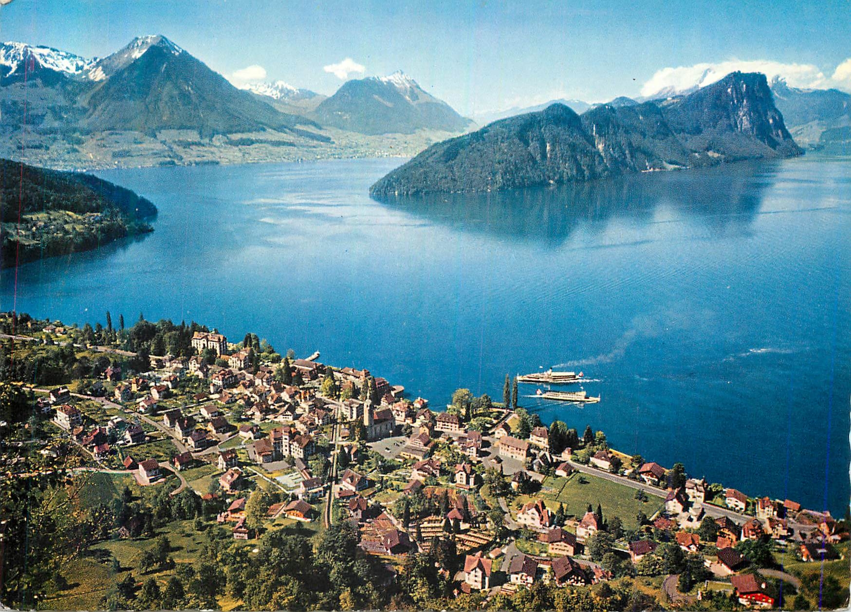 CPM Vitznau am Vlerwaldstatter See mit Buochser Horn