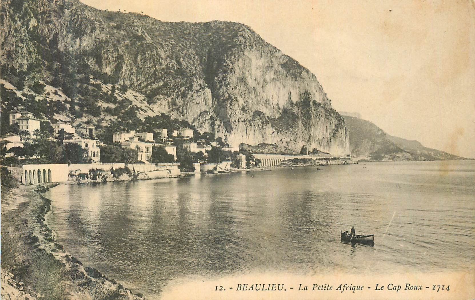 CPA Beaulieu la Petite Afrique le Cap Roux