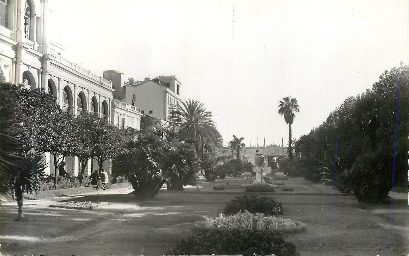 CPM Menton (Alpes Maritimes) Les Jardins et le Casino