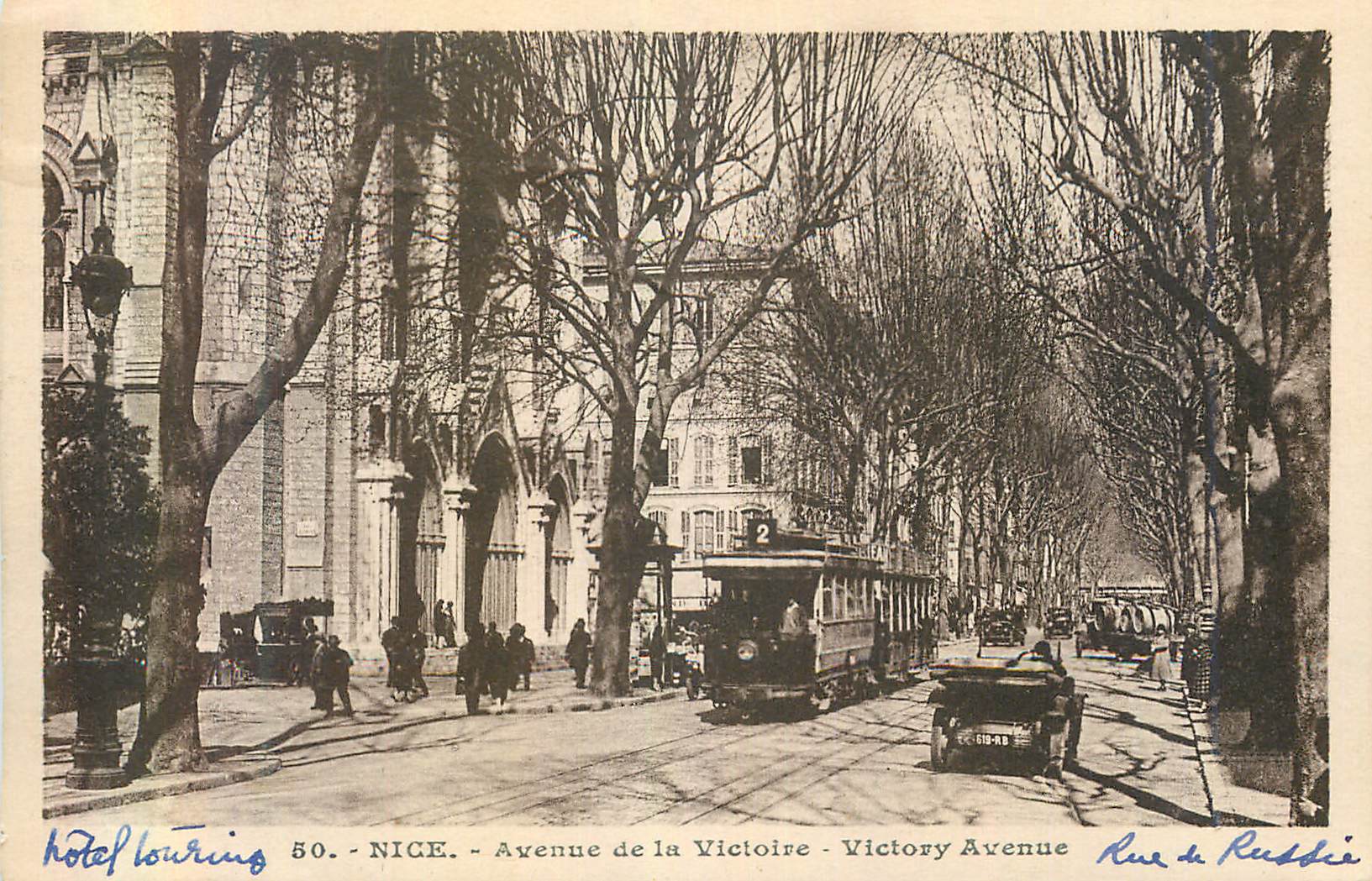 REPRO Nice Avenue de la Victoire Tramway