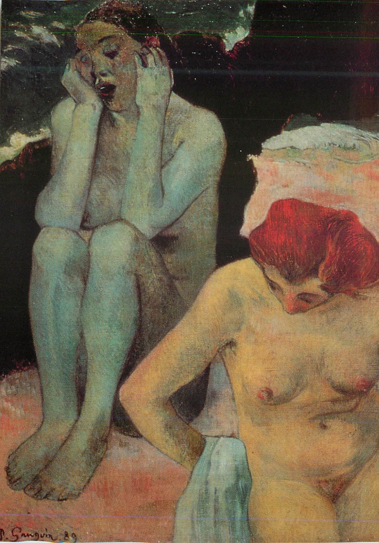 CPM Musee d'Orsay Les Oublies du Caire Chef d'Oeuvre  des Musees du Caire