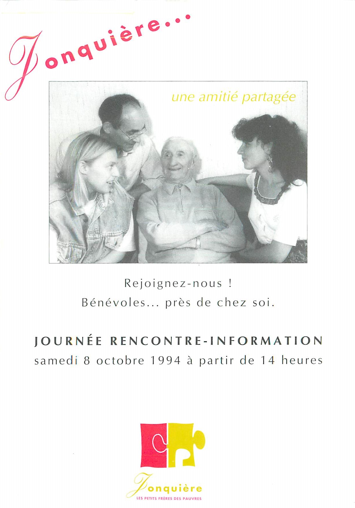CPM Journee Rencotre Information Paris Samedi 8 Octobre 1994 a Partir de 14 heures Jonsuiere