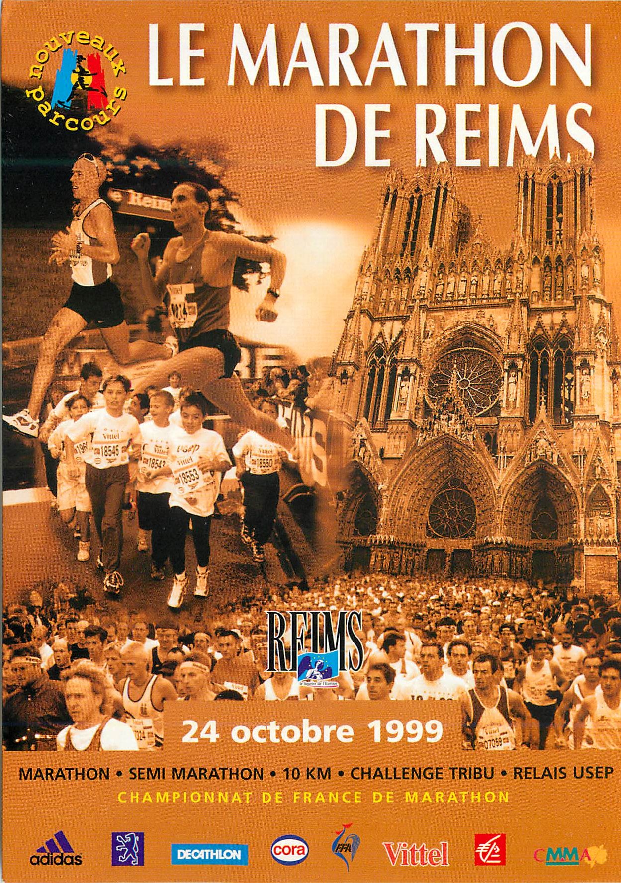 CPM Le Marathon de Reims Championat de France 24 Octobre 1999 