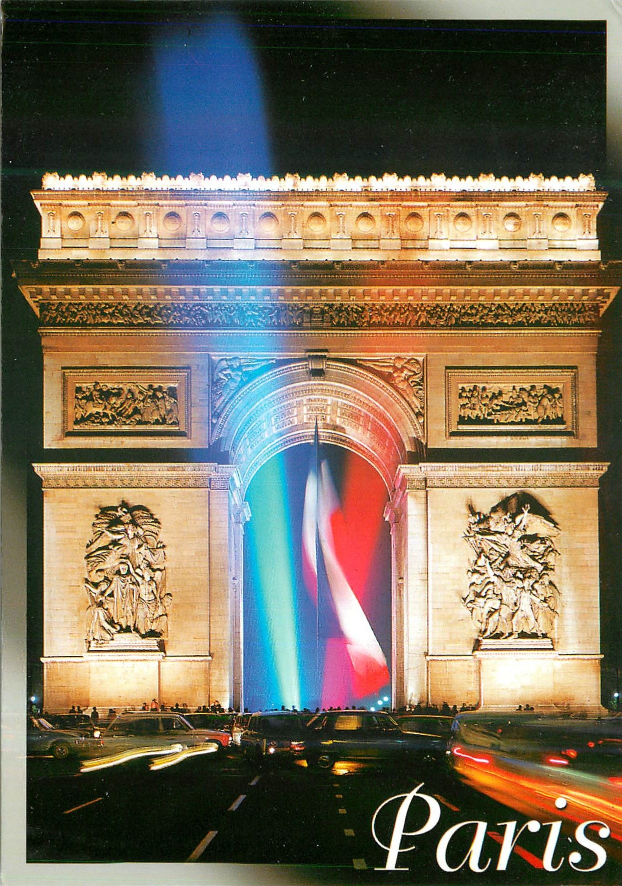 CPM L'Arc de Triomphe de l'Etoile (1806 1836) Paris et ses Merveilles Oeuvre de Chalgrin