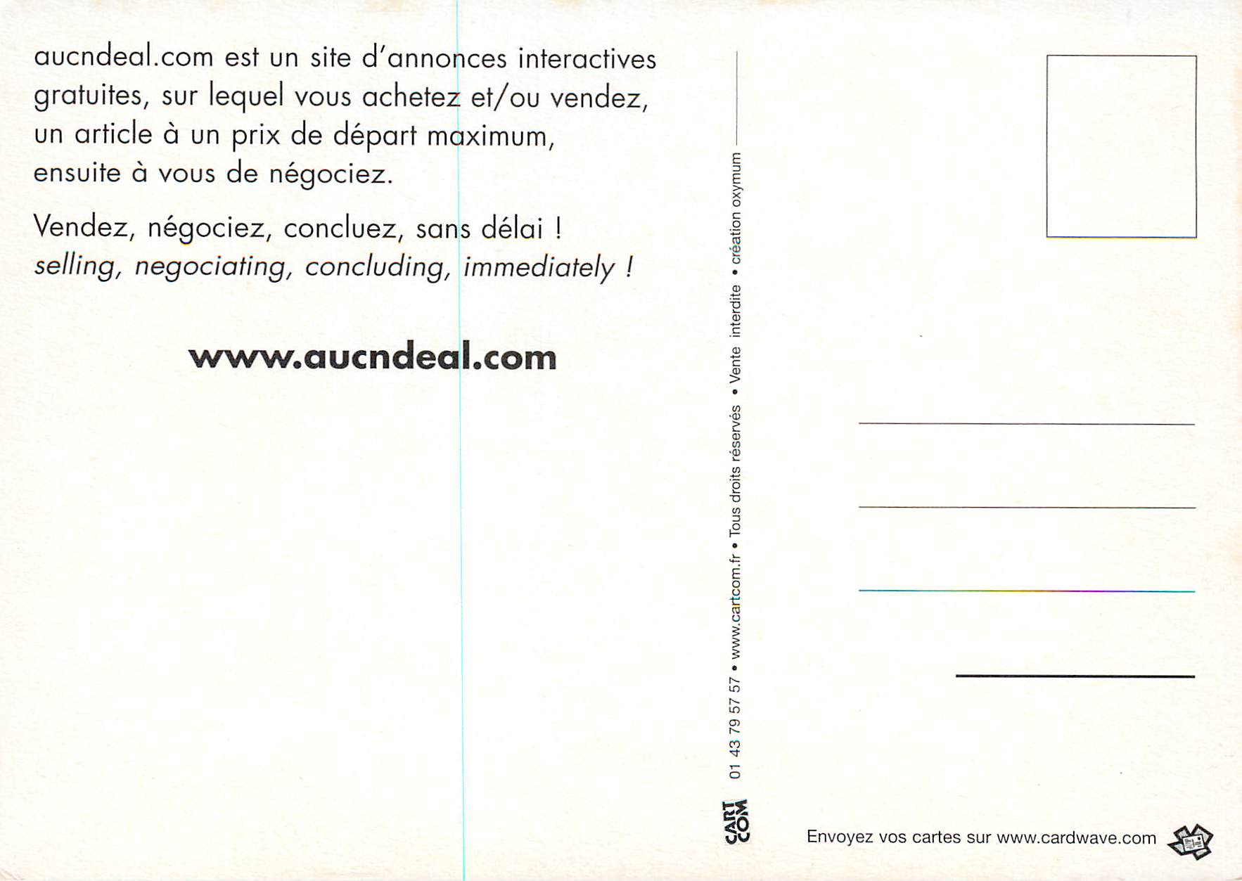 CPM Aucndeal Com est un Site d'Annonces Interactives Gratuites — Back