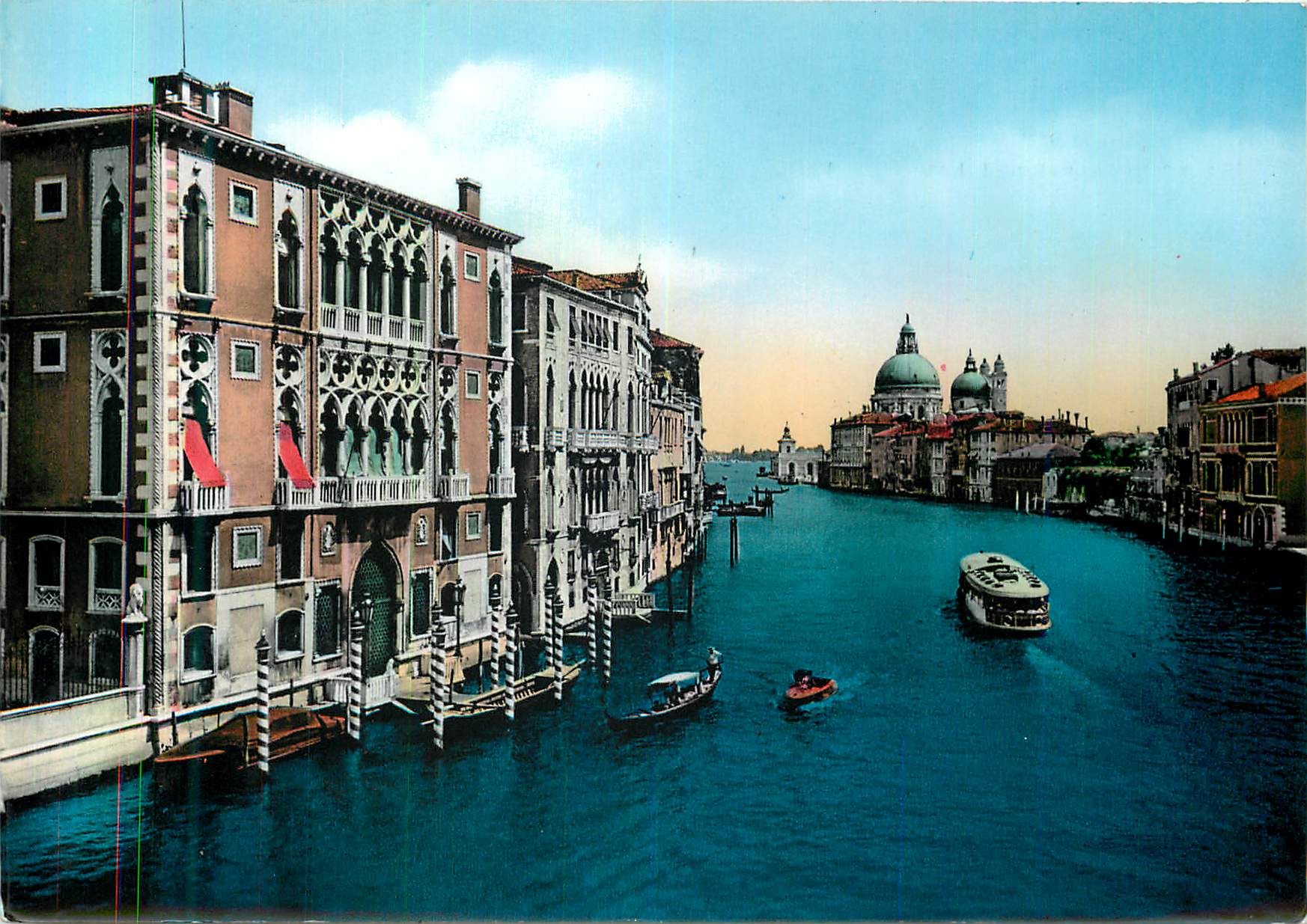CPM Venezia Grand Canal et Palais Franchetti