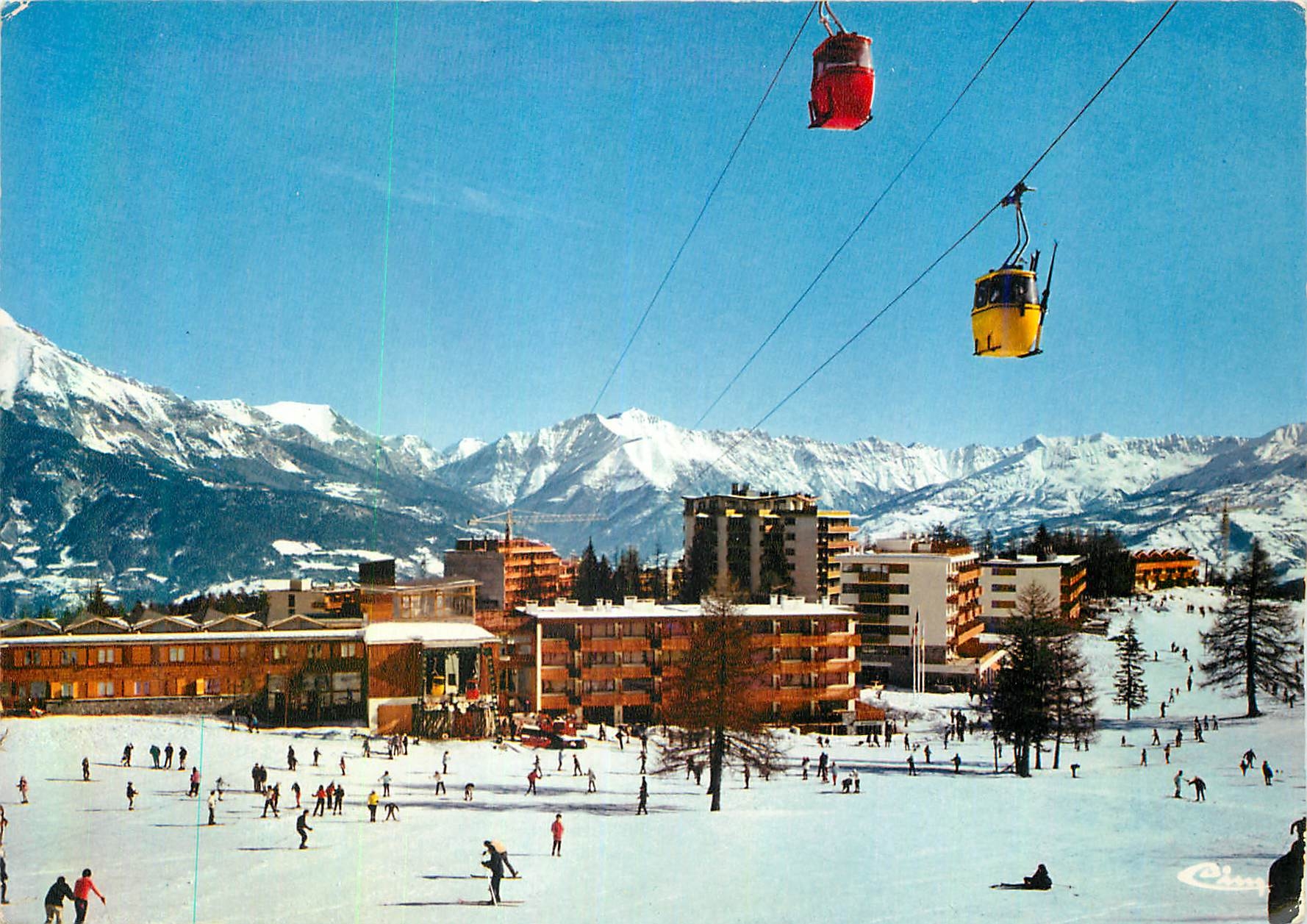 CPM Pra Loup Alt 1600 2600m Station Honore Bonnet