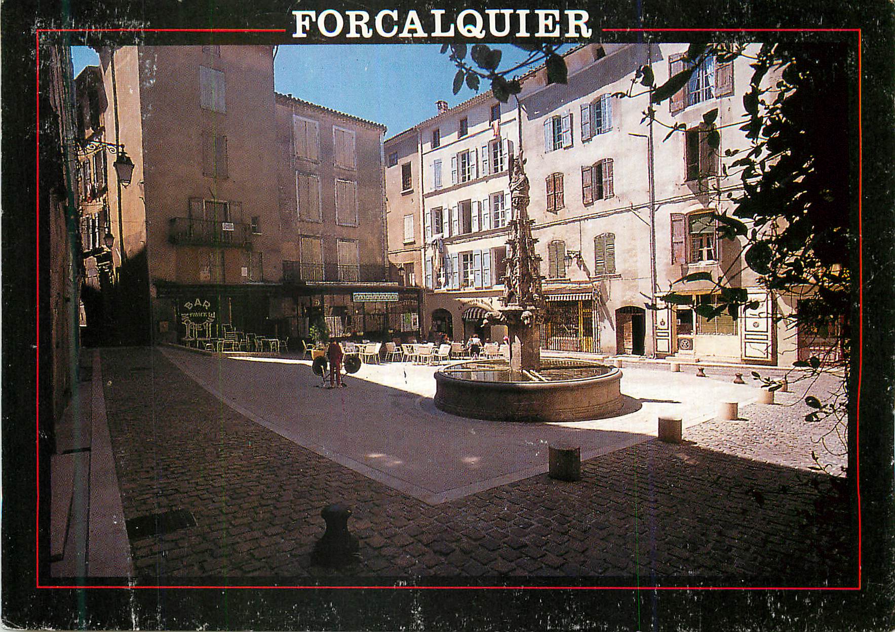 CPM Forcalquier (Alpes de Haute Provence) la Fontaine St Michel