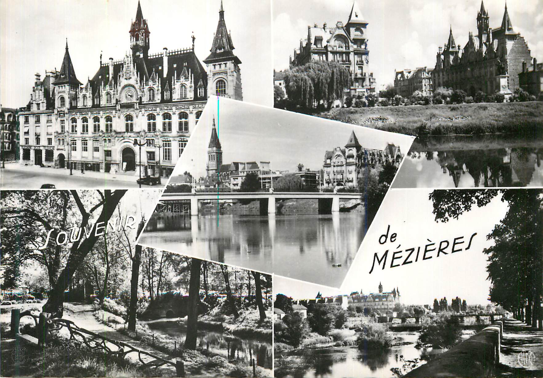 CPM Mezieres les Ardennes Francaises