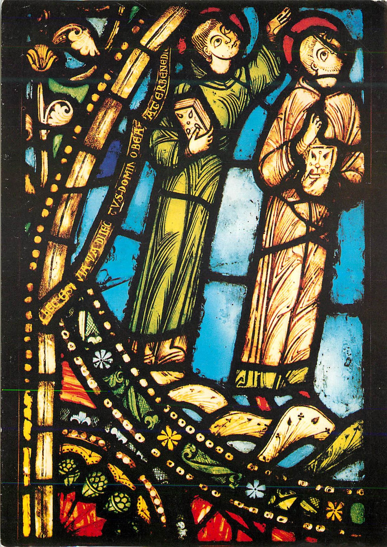 CPM Paris Musee ds Thermes et de l'Hotel de Cluny Episode de la Legende de Saint Benoit (France vers 1145)