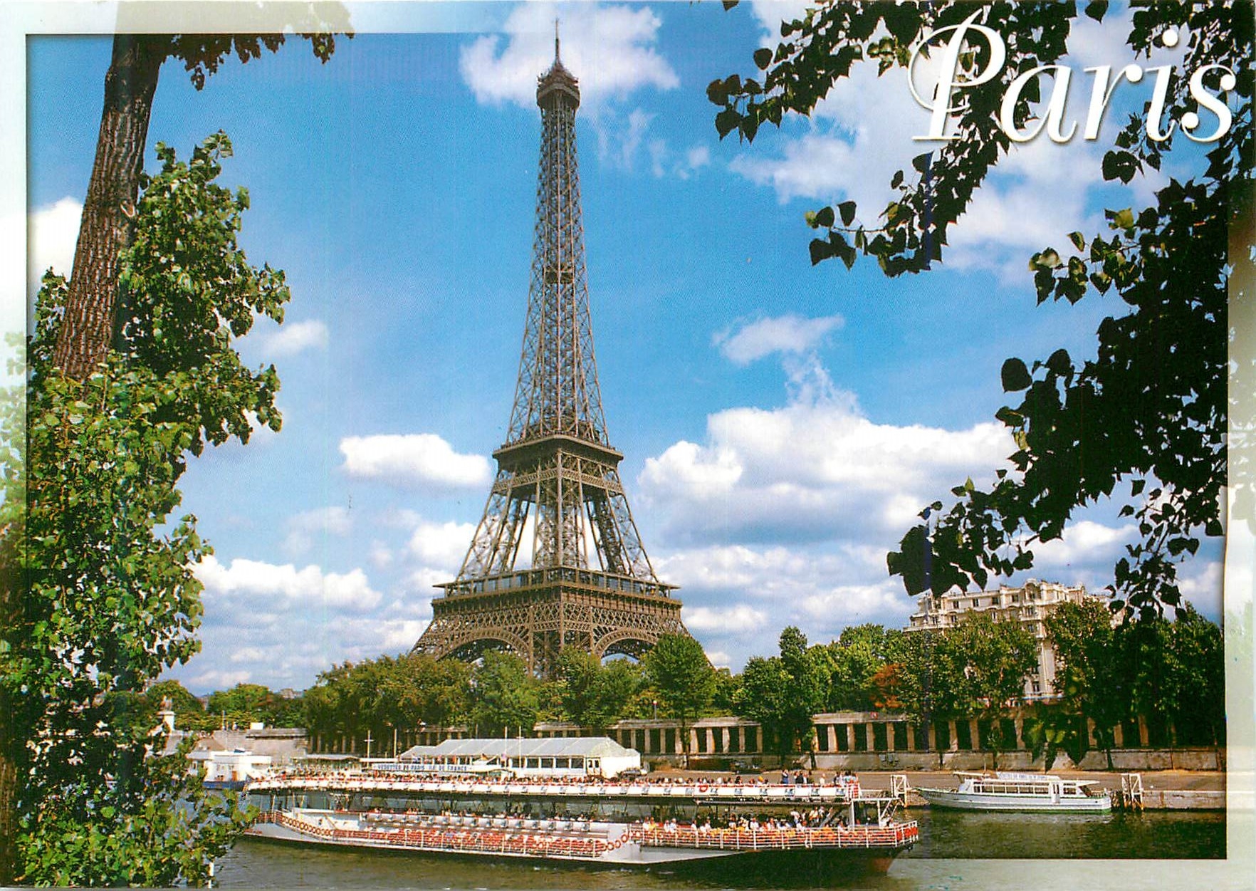La tour Eiffel — 1887-1889 au port de Suffren — Editions A. LECONTE n°101.073