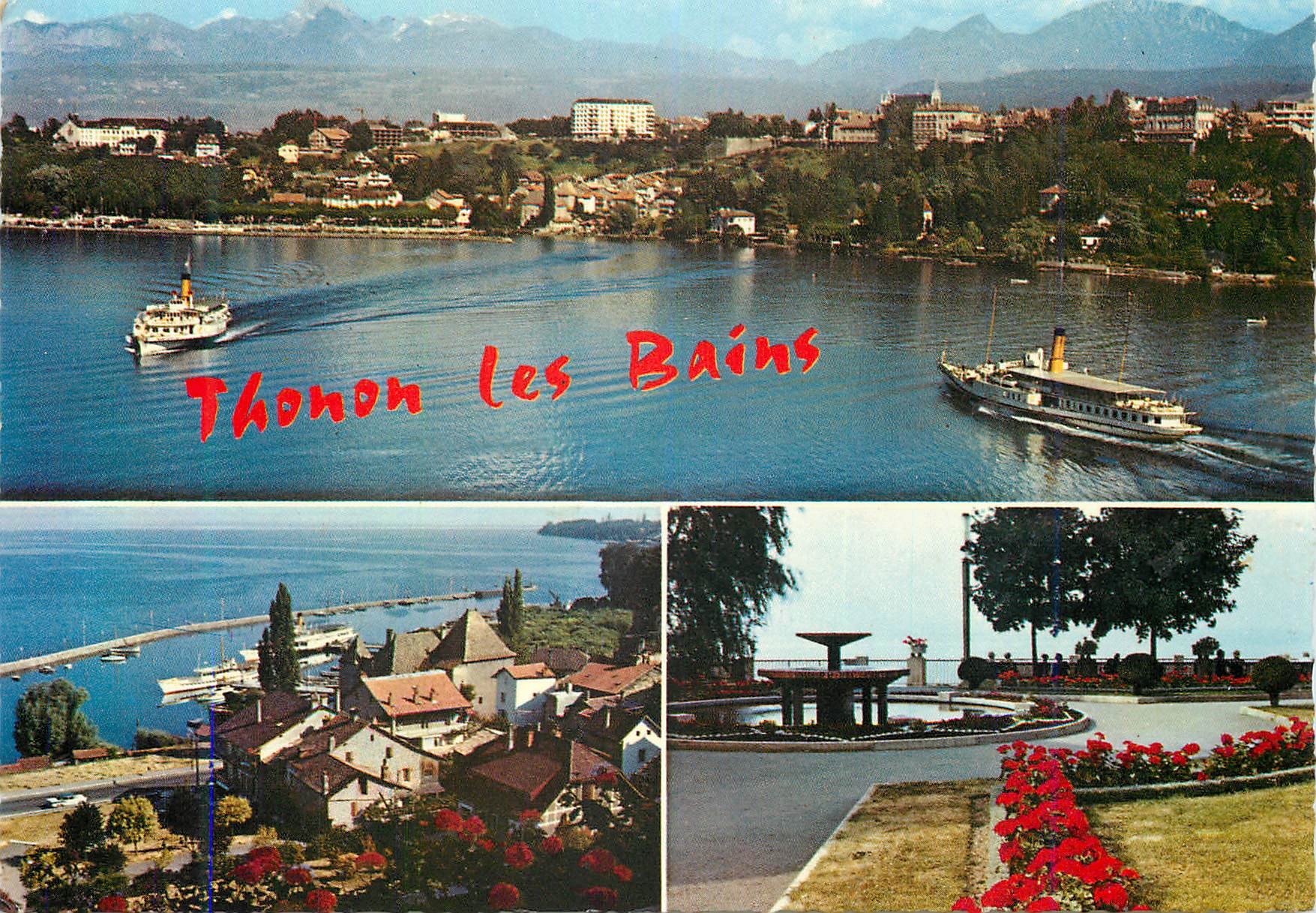 CPM Thonons les Bains (Haute Savoie) et le Lac Leman